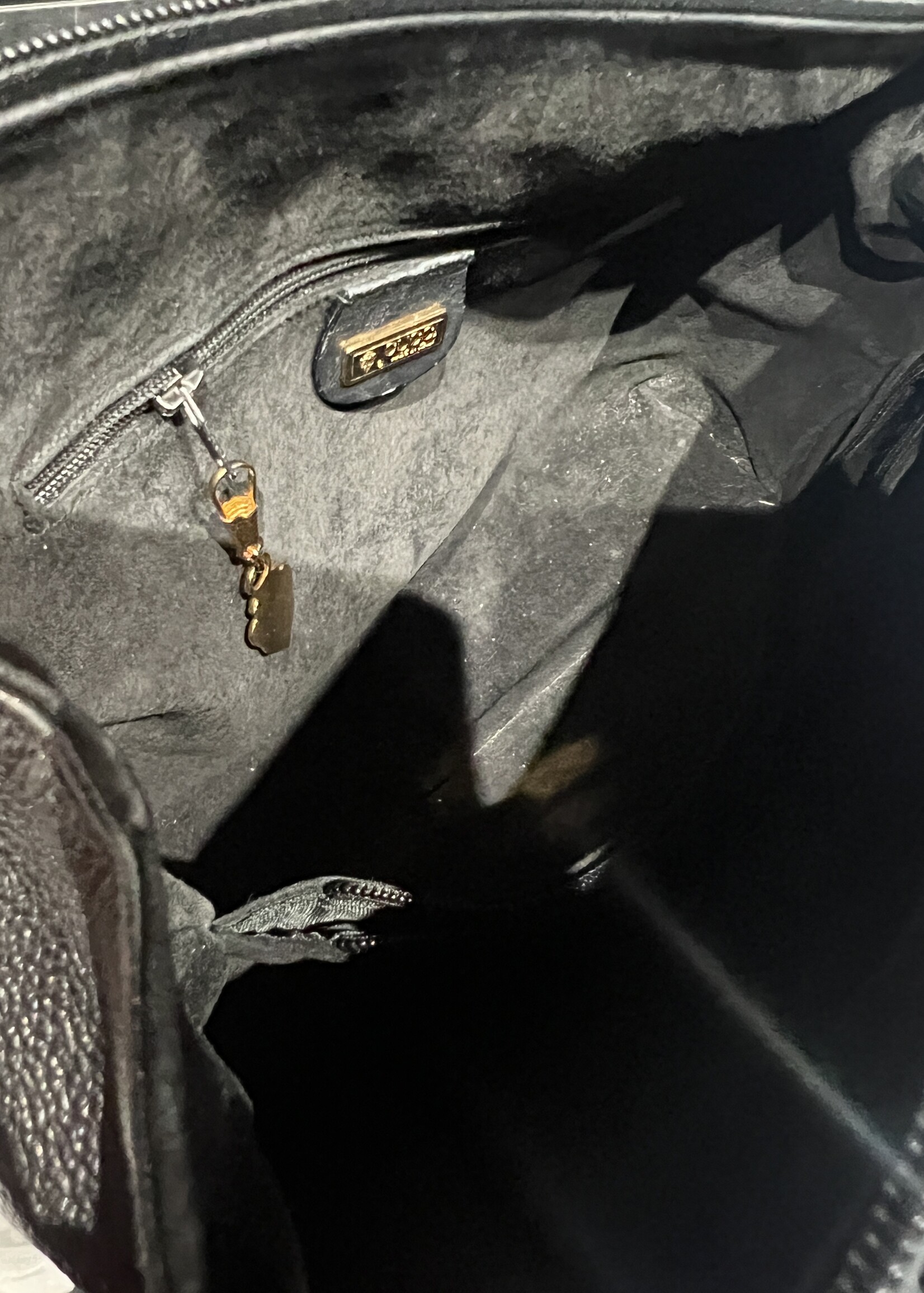 SOLD - Gucci Leather Vintage Bowler