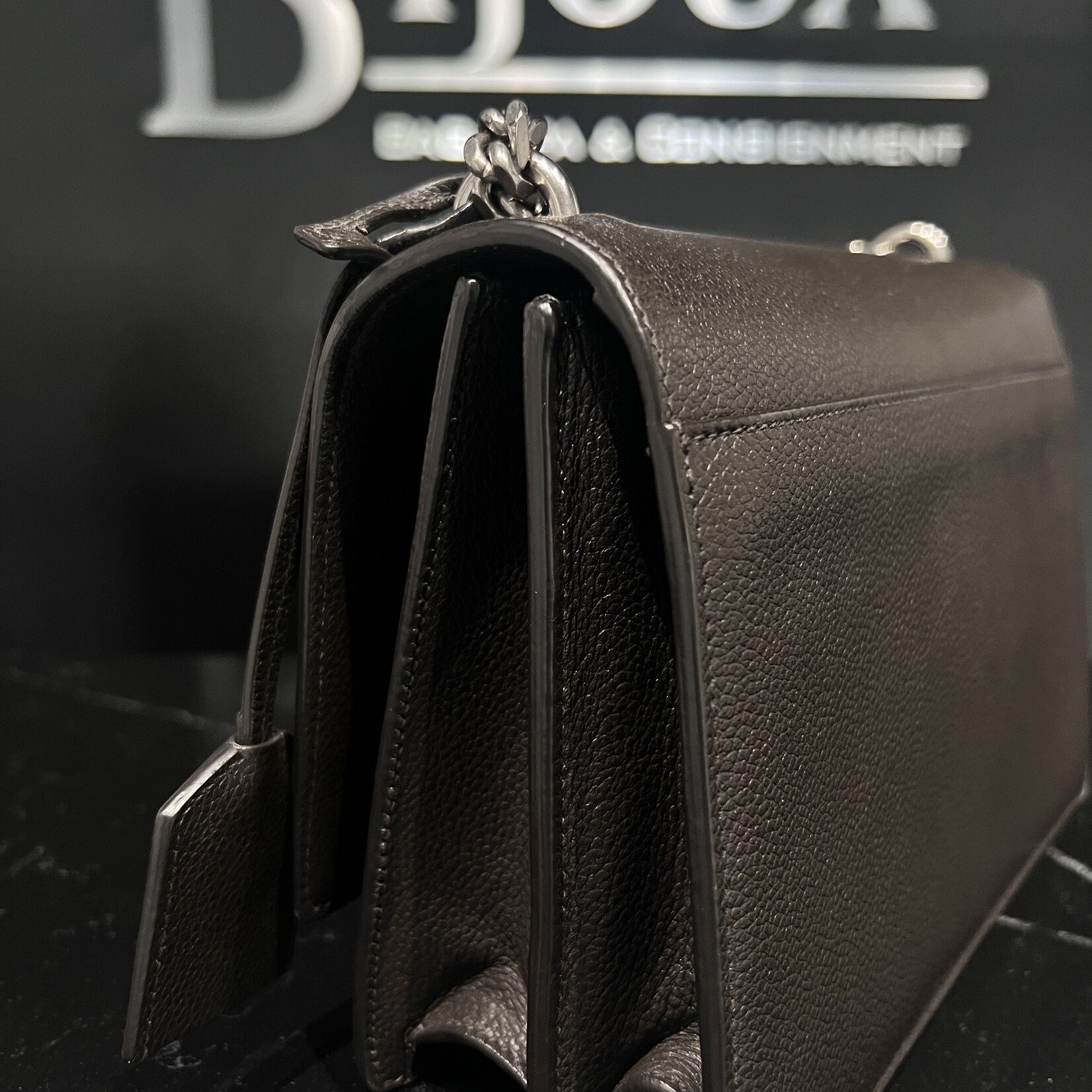 Saint Laurent SOLD- Saint Laurent Charcoal Sunset Medium