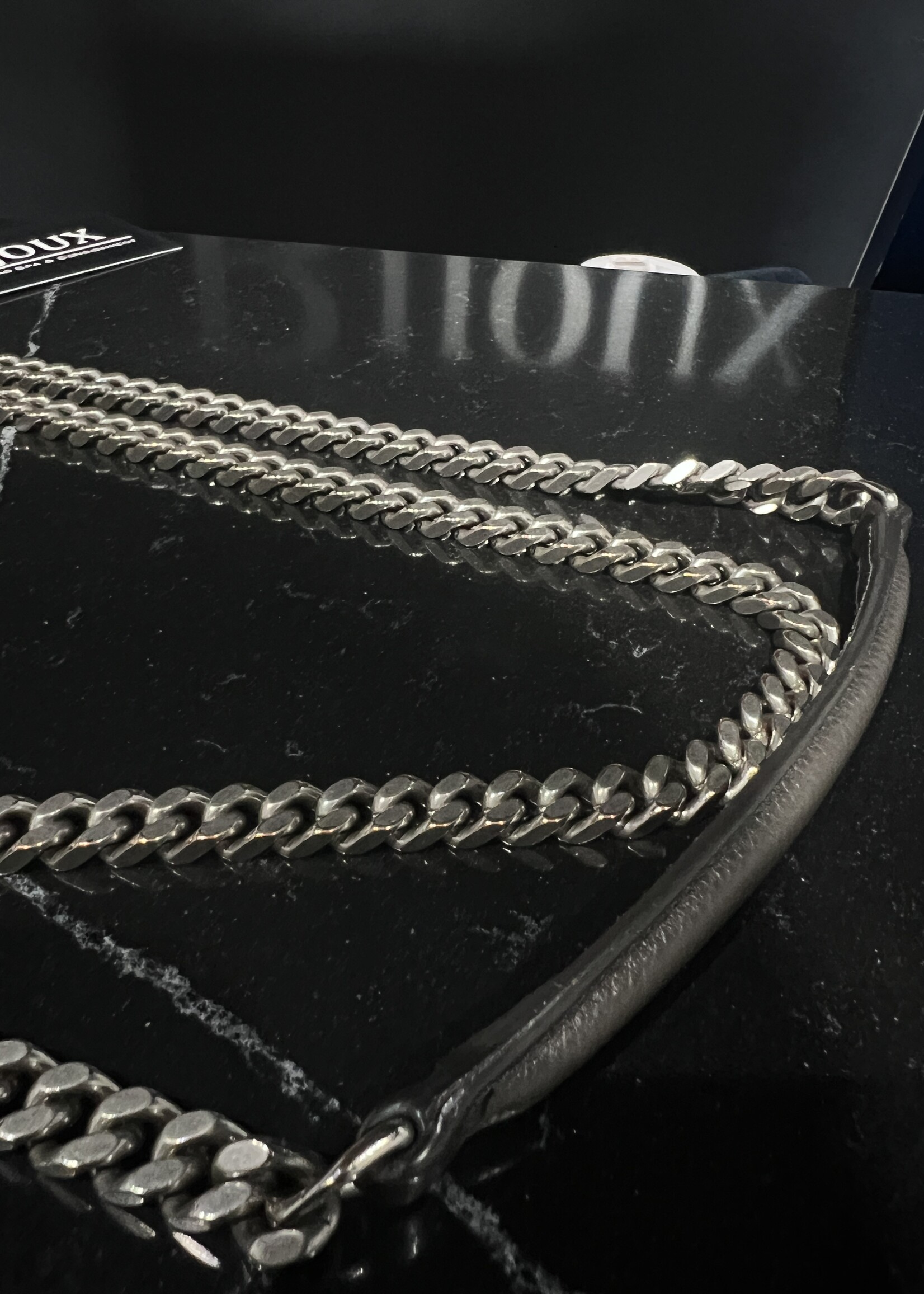 Saint Laurent SOLD- Saint Laurent Charcoal Sunset Medium