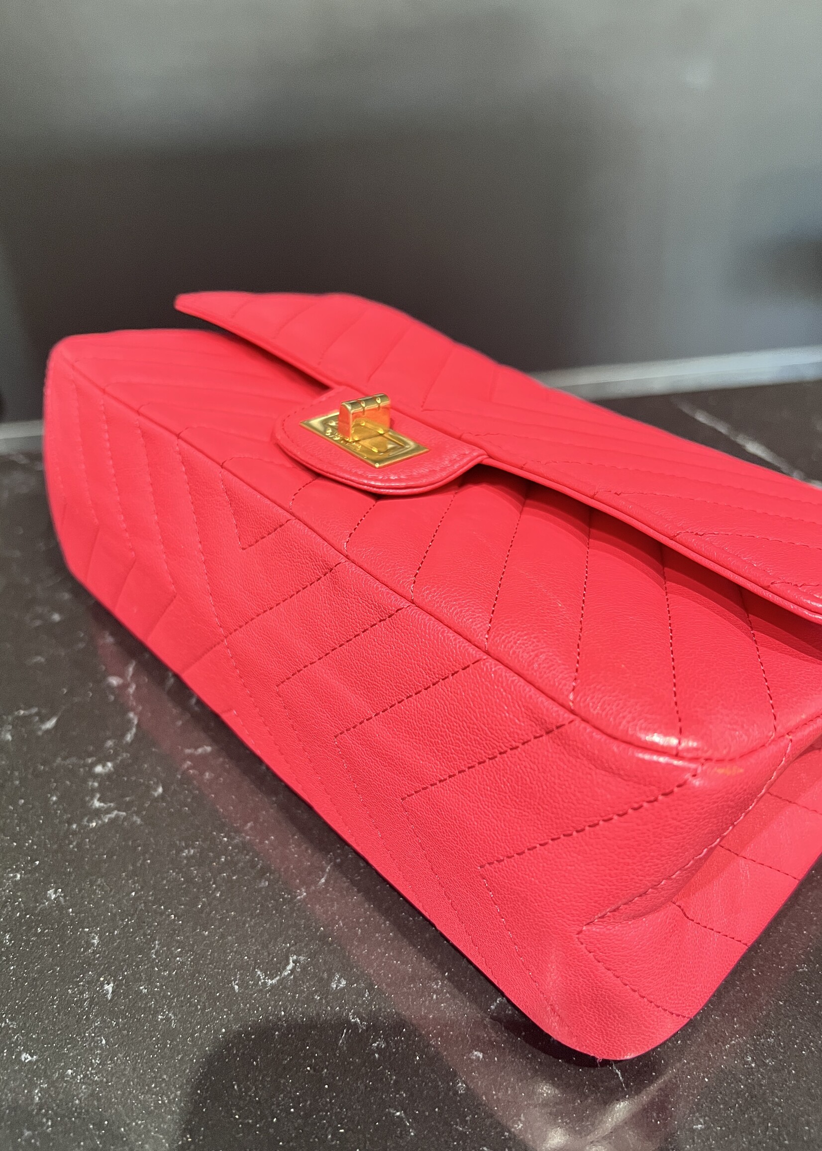 Chanel Chanel Chevron Quilted Pink 2.55 Reissue