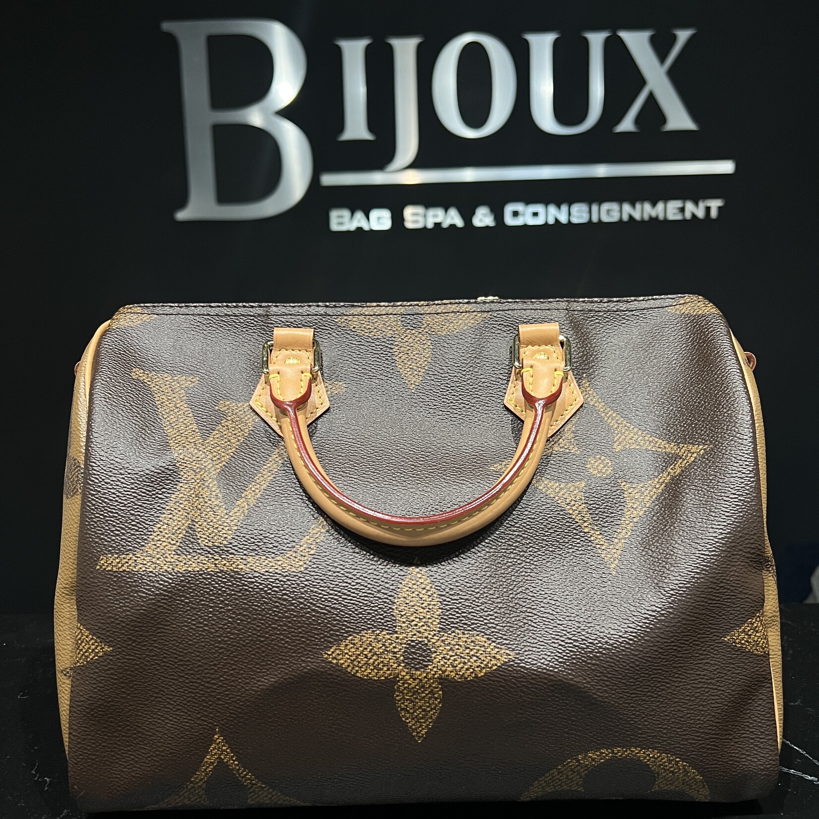 Louis Vuitton SOLD - Louis Vuitton Speedy 30 Reverse Giant Monogram