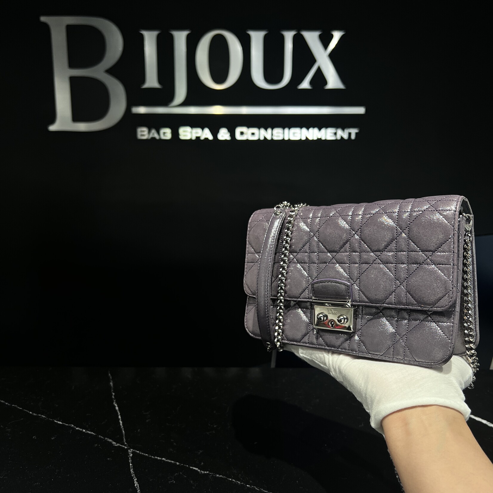 Christian Dior SOLD - Christian Dior Lavender Bag