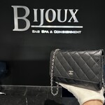 Chanel SOLD - Chanel Classic Woc Caviar Black SHW