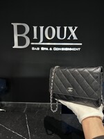 Chanel SOLD - Chanel Classic Woc Caviar Black SHW