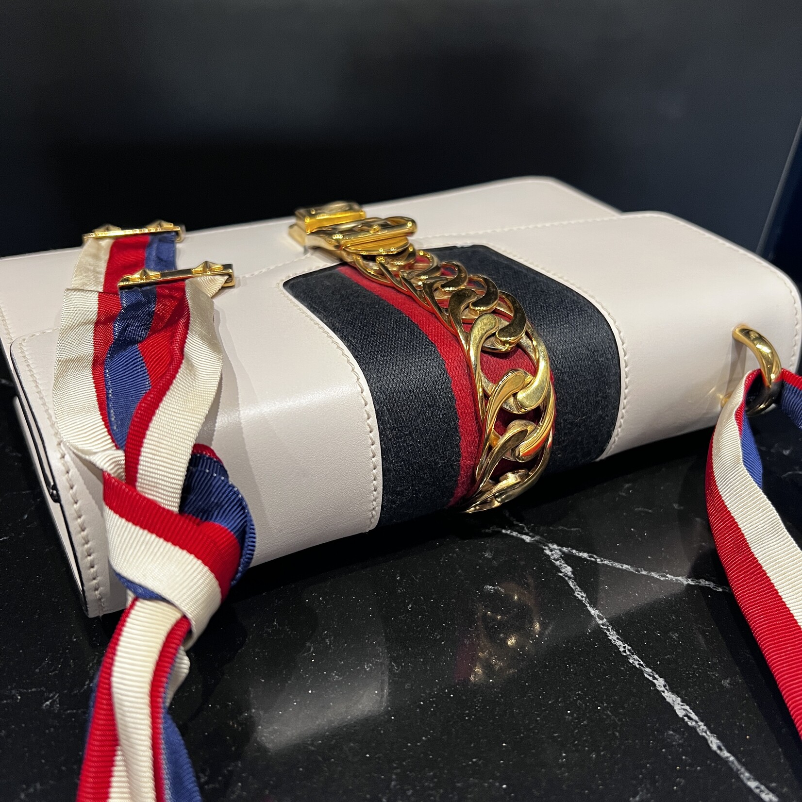 Gucci SOLD - Gucci Sylvie White Bag