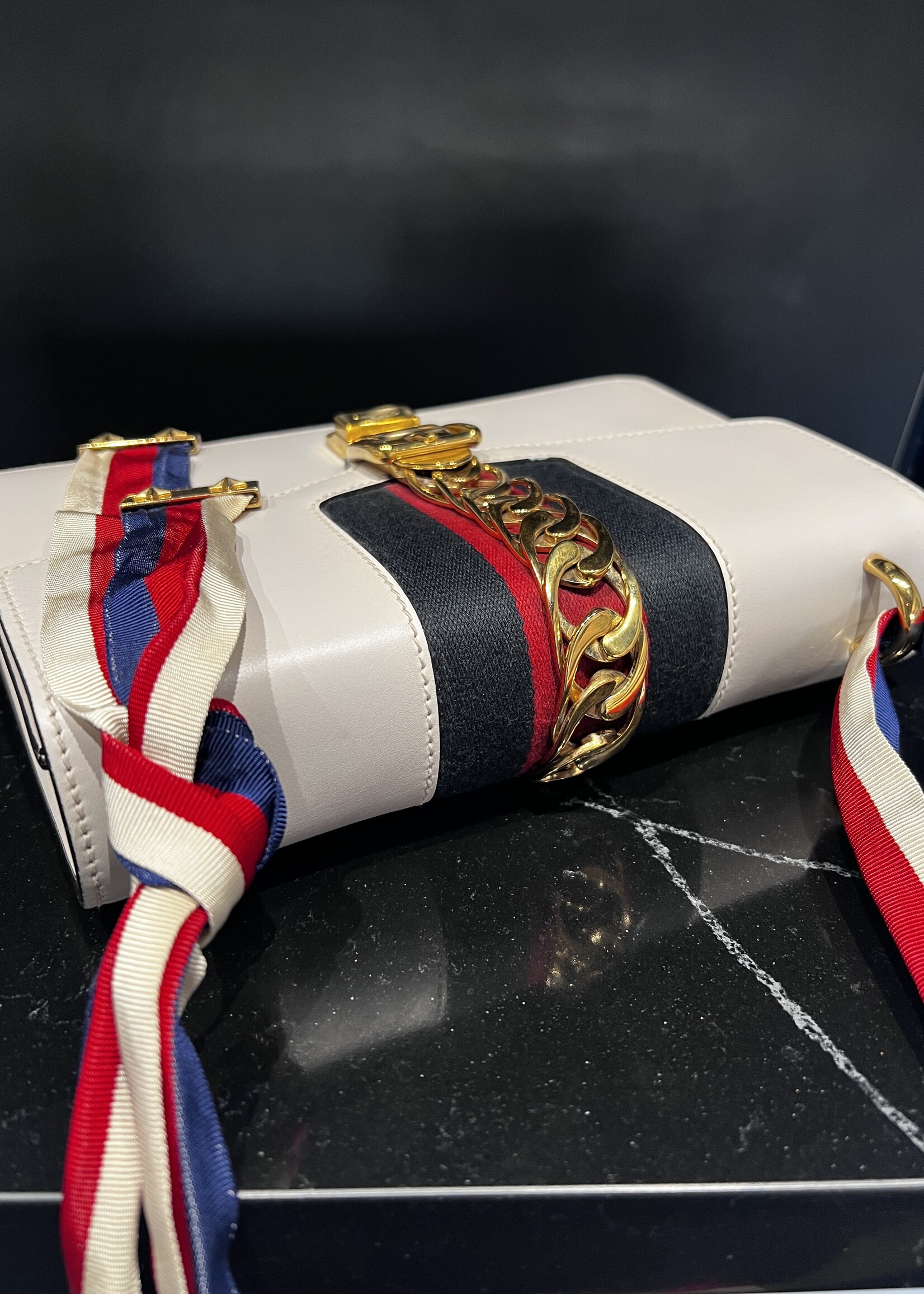Gucci SOLD - Gucci Sylvie White Bag