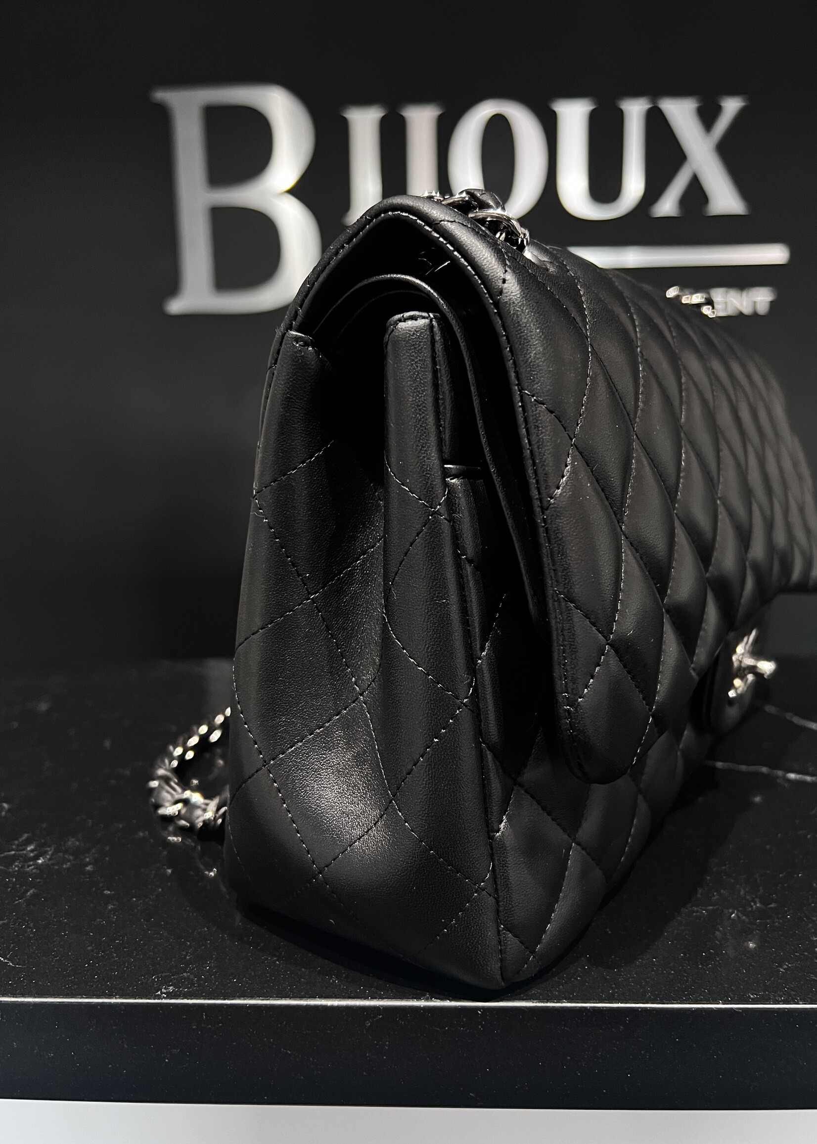 Chanel SOLD- Chanel Black Jumbo Lambskin