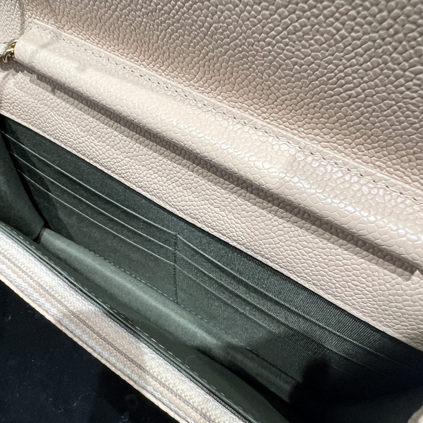 Chanel SOLD - Chanel Boy Wallet on Chain Biege