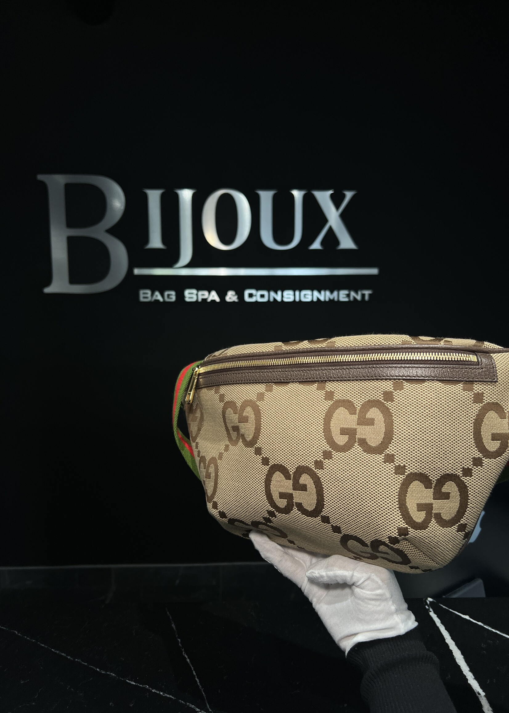 Gucci SOLD- Gucci Jumbo GG Belt Bag