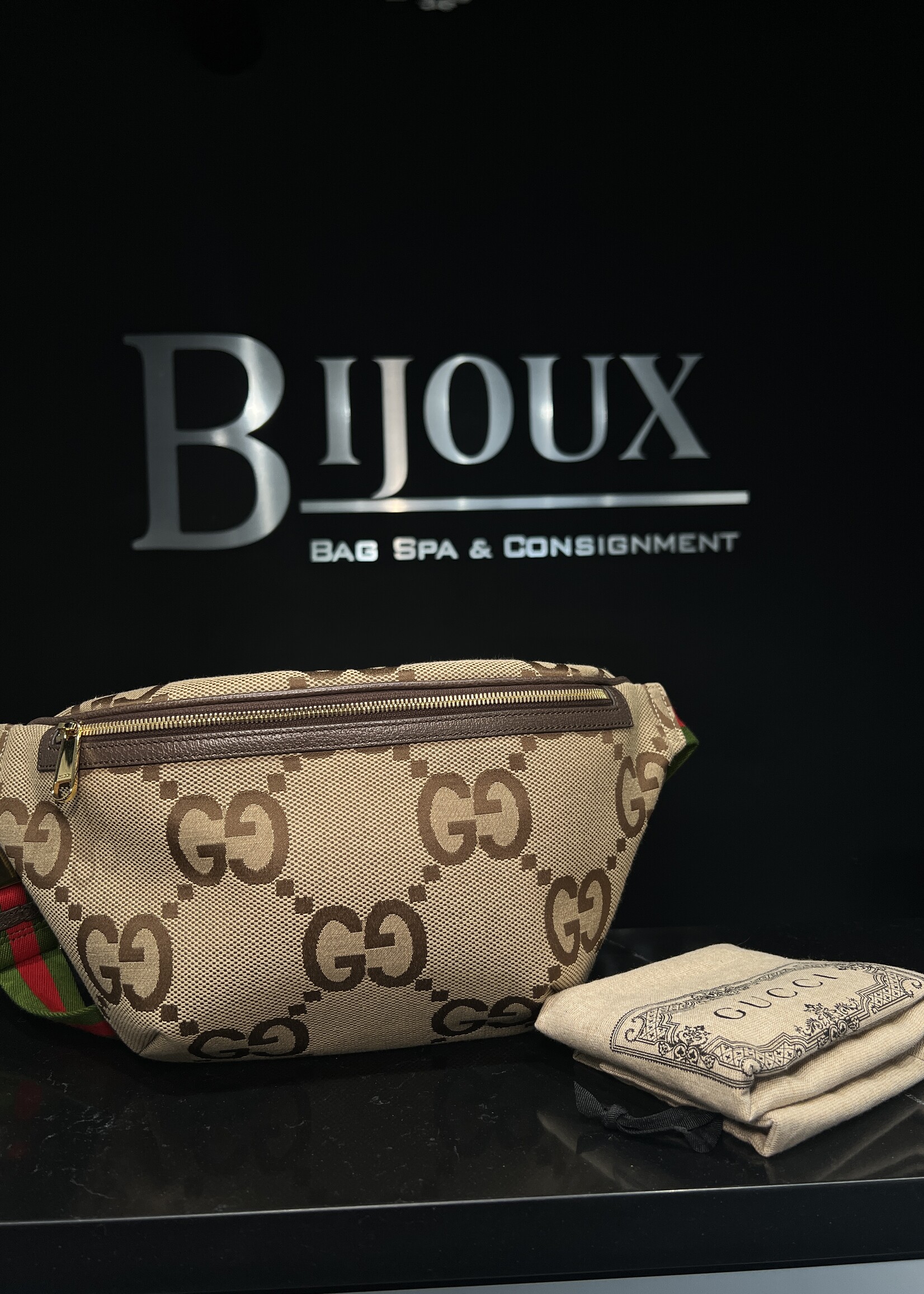 Gucci SOLD- Gucci Jumbo GG Belt Bag