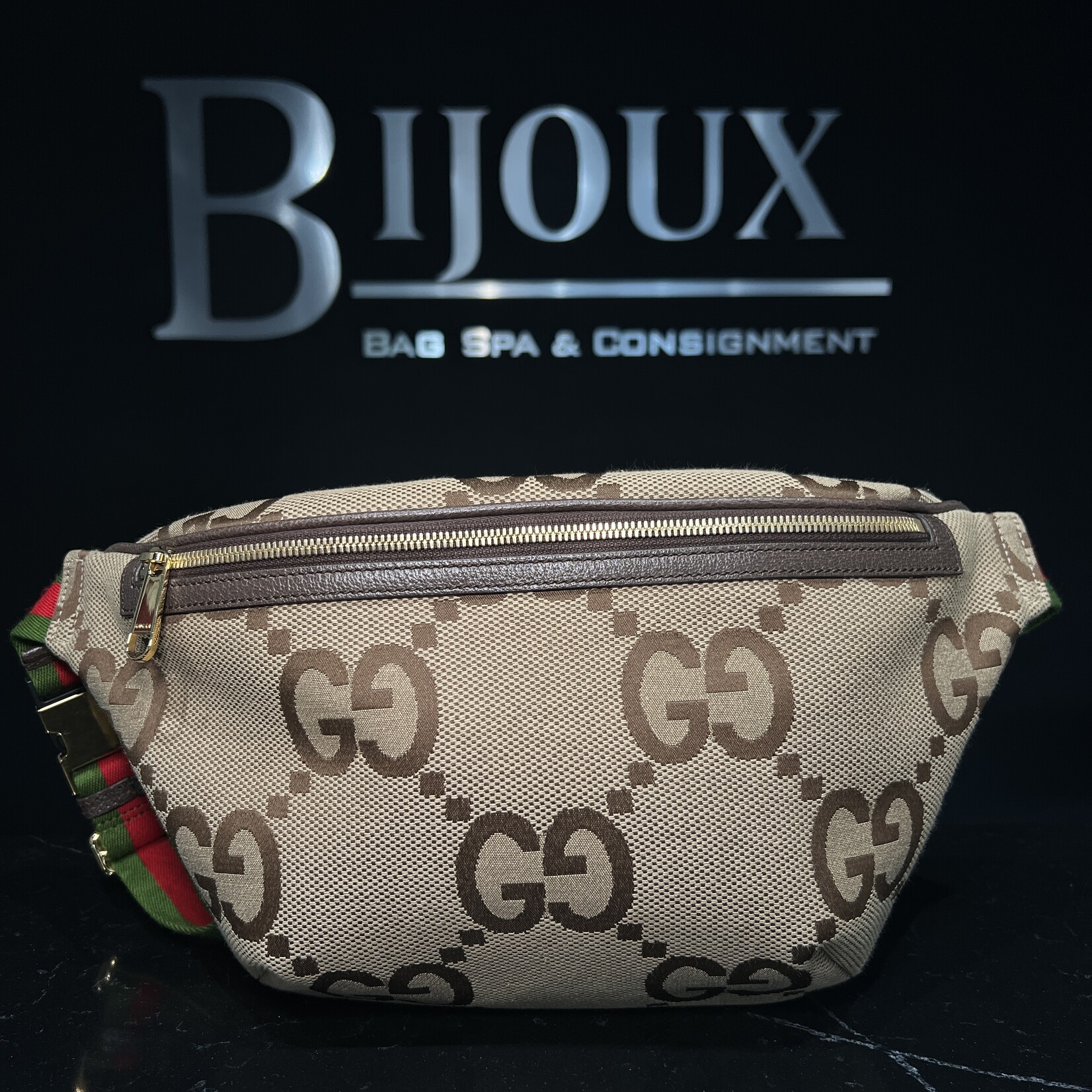 Gucci SOLD- Gucci Jumbo GG Belt Bag