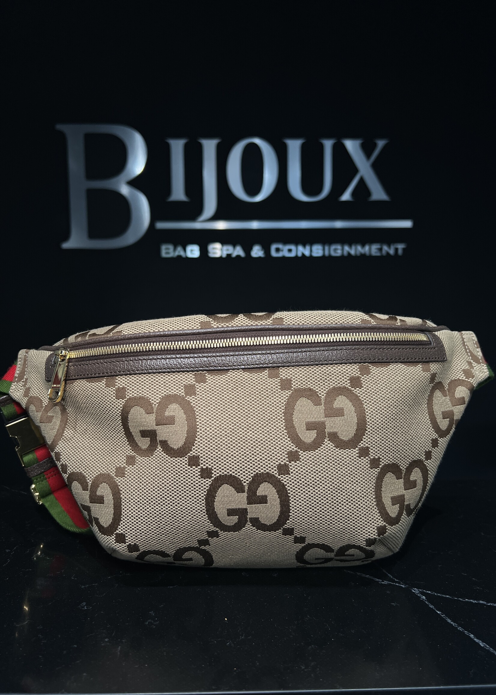 Gucci SOLD- Gucci Jumbo GG Belt Bag