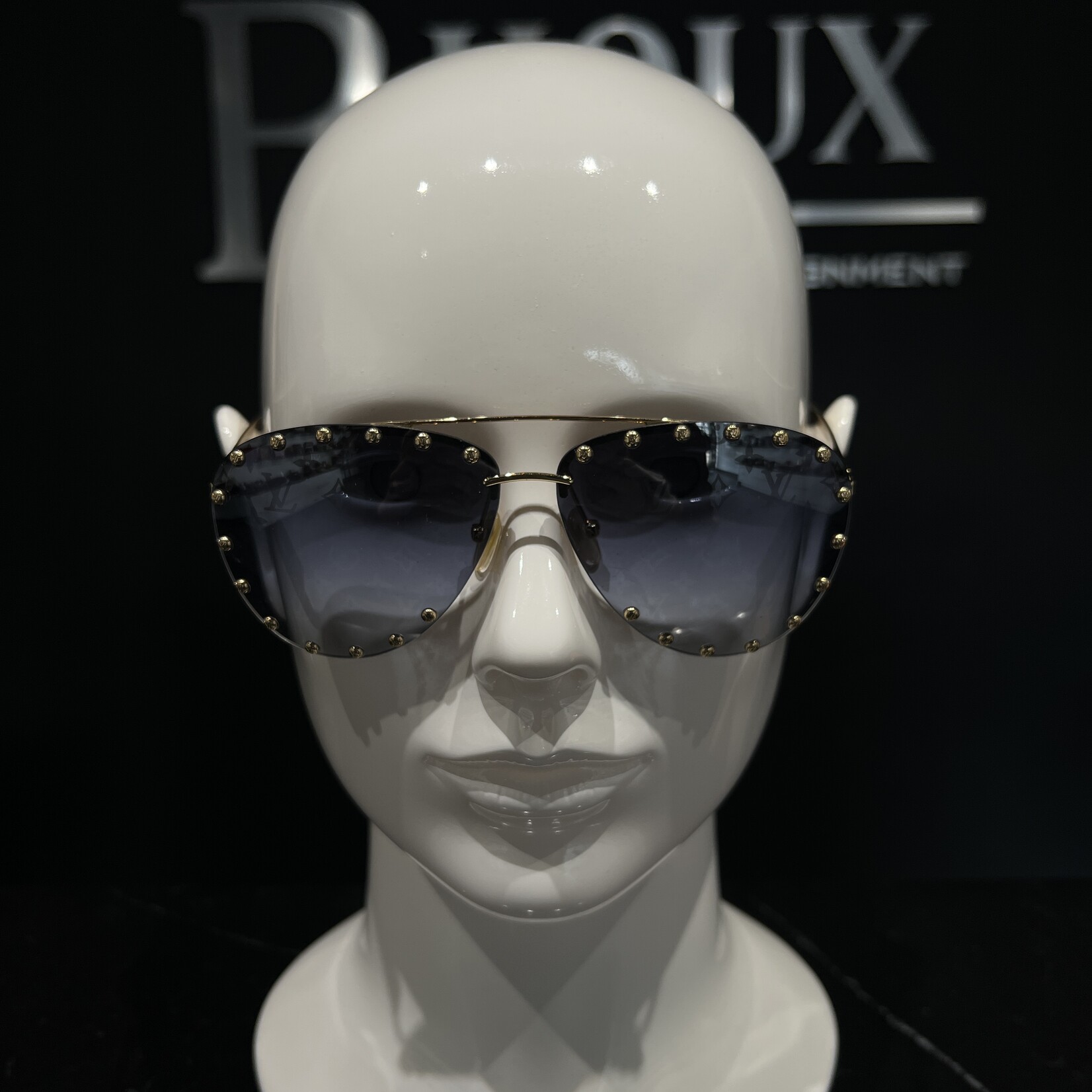 Louis Vuitton SOLD- Louis Vuitton Monogram The Party Aviator Sunglasses