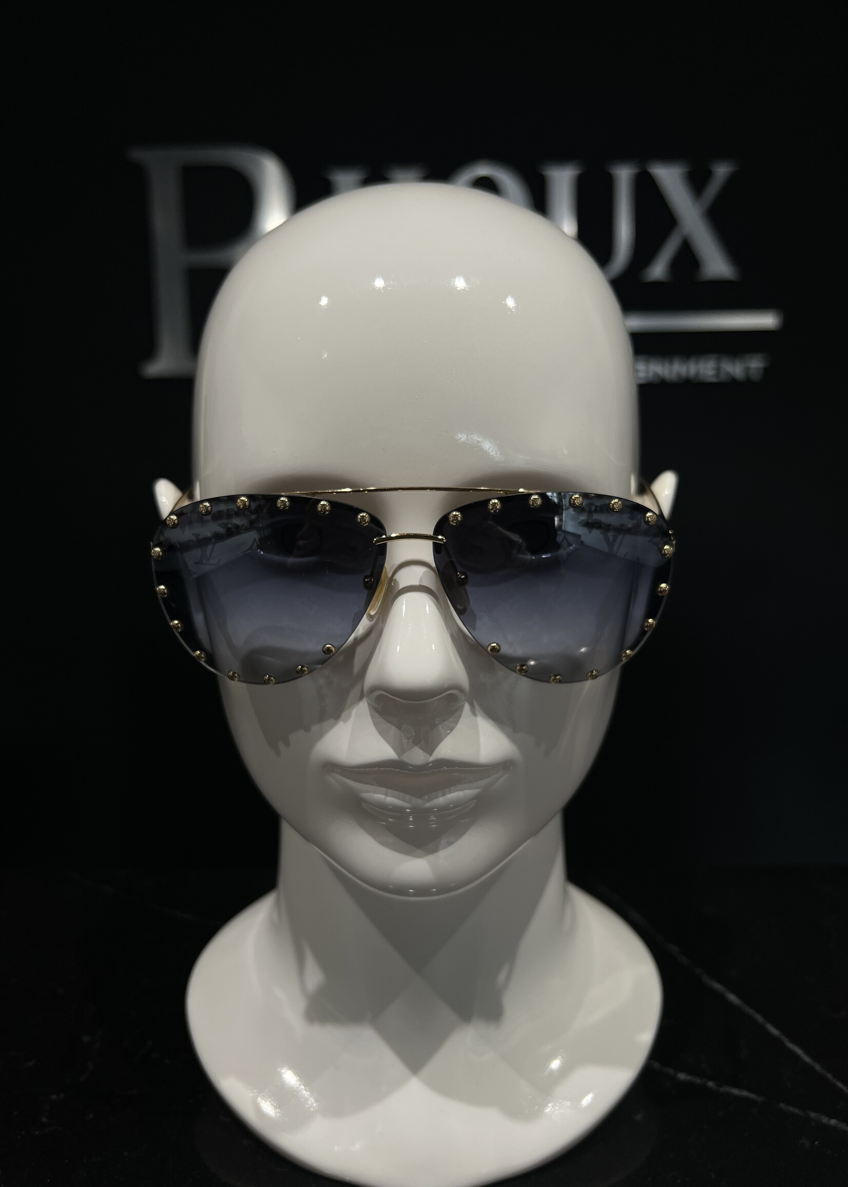 Louis Vuitton SOLD- Louis Vuitton Monogram The Party Aviator Sunglasses