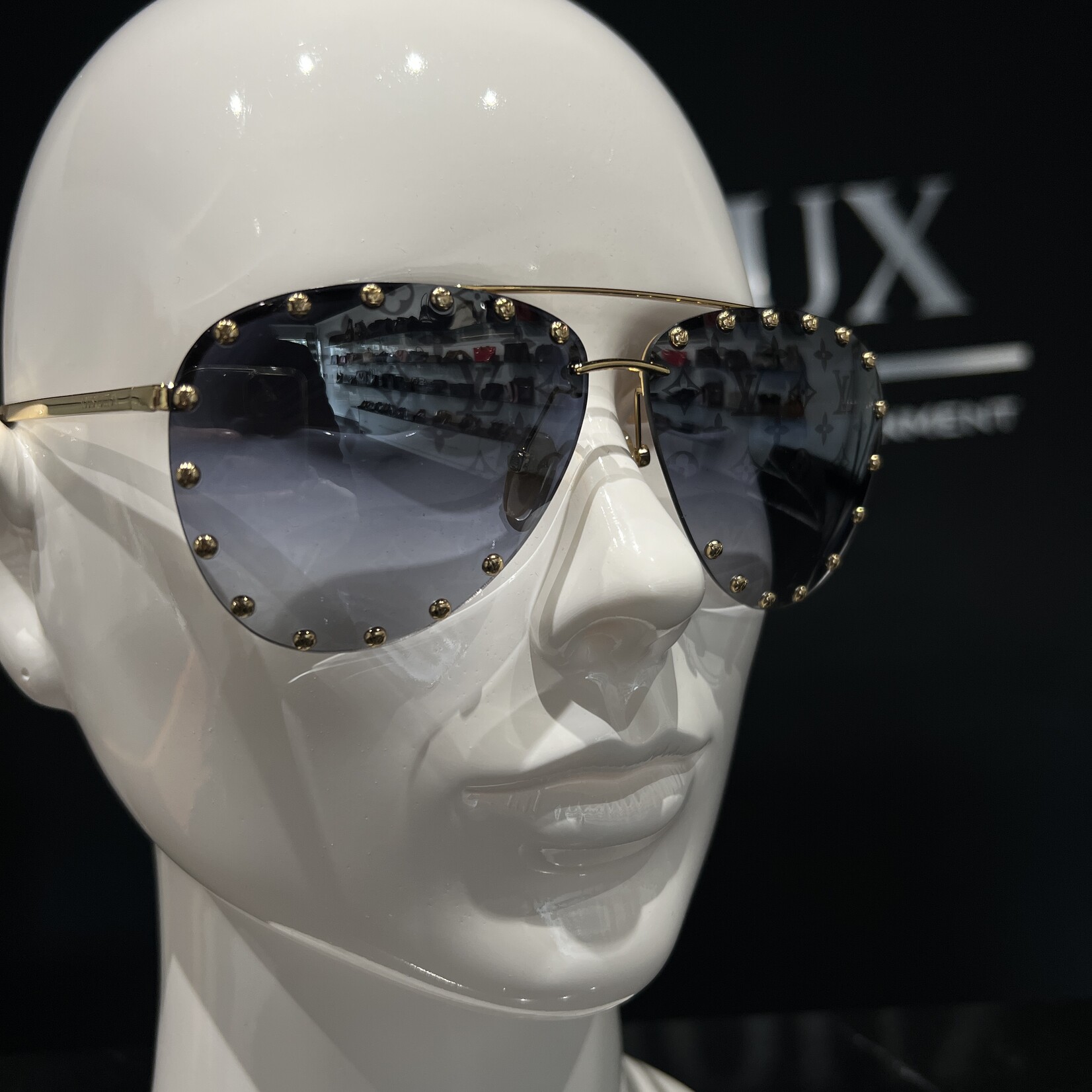Louis Vuitton SOLD- Louis Vuitton Monogram The Party Aviator Sunglasses