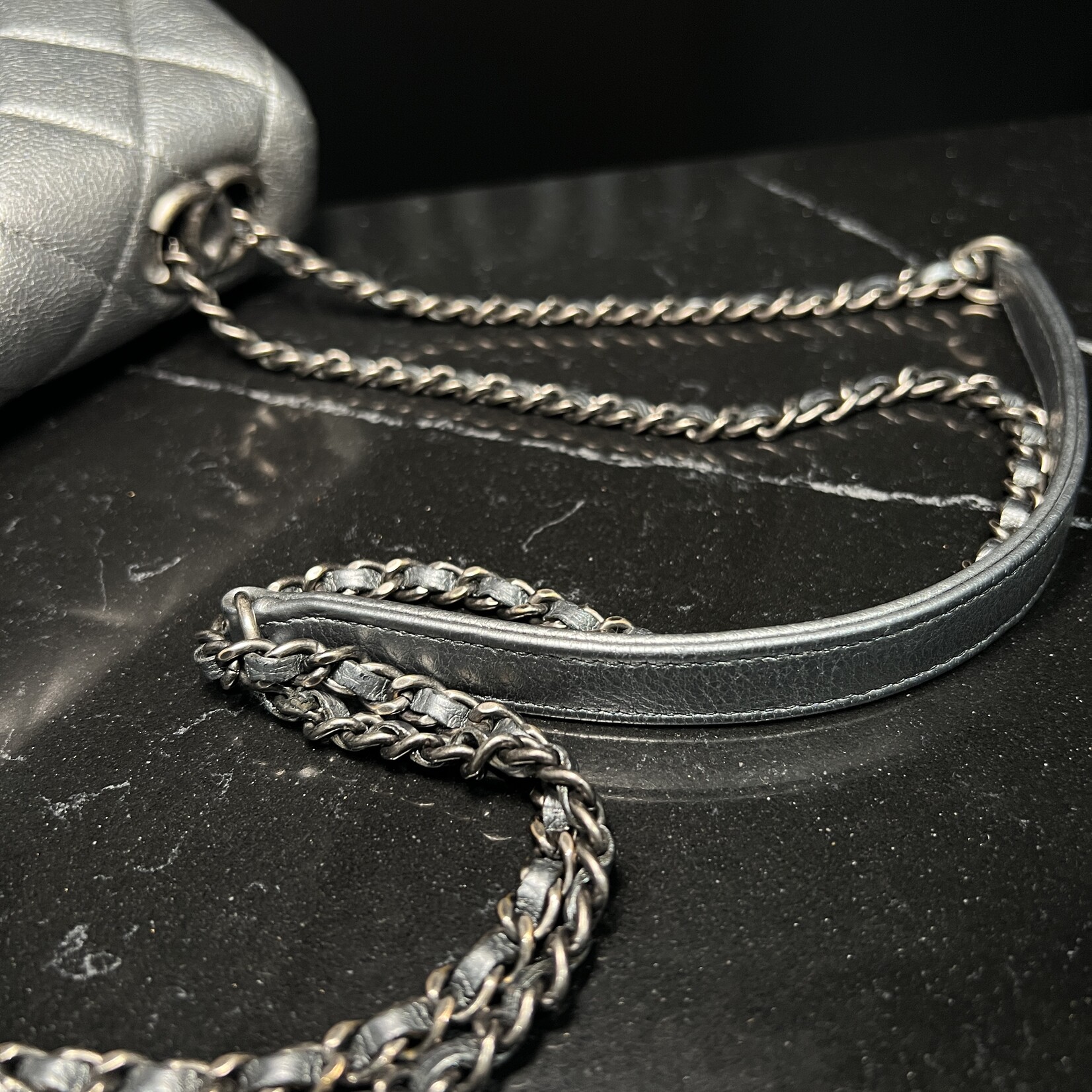 Chanel SOLD- Chanel 21S Caviar Seasonal East West Flap