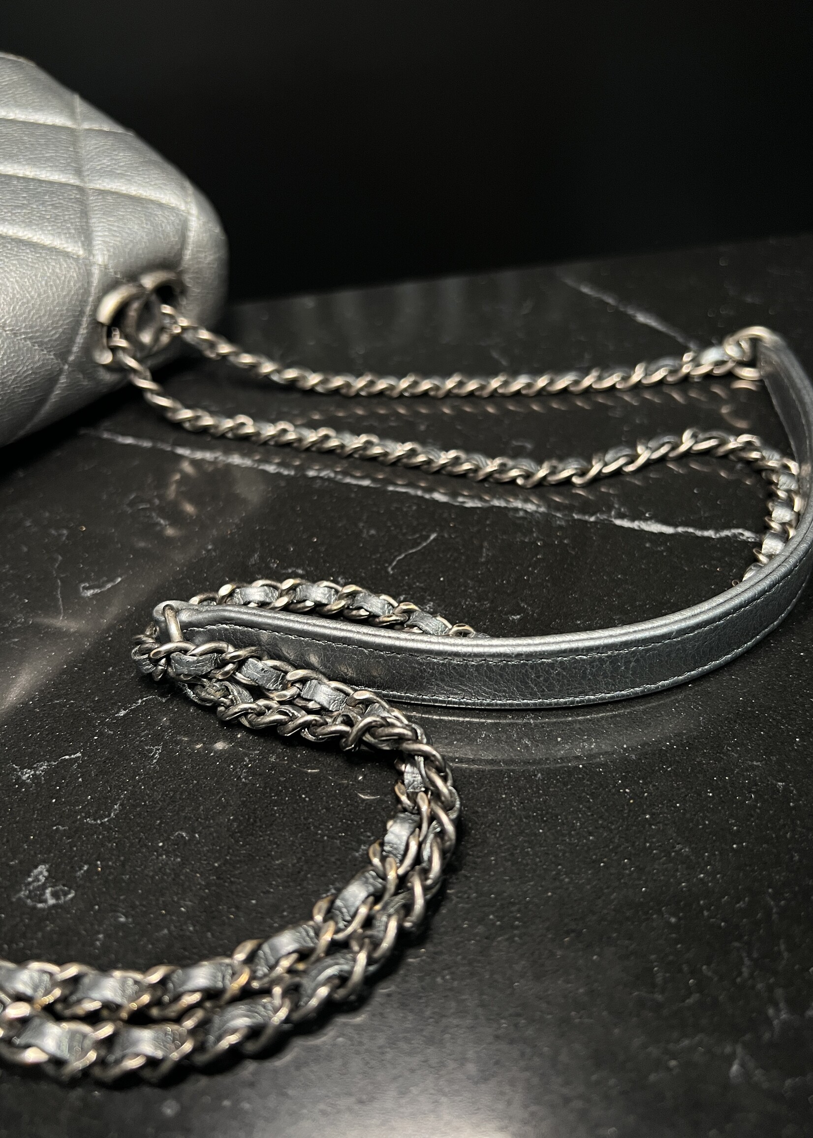 Chanel SOLD- Chanel 21S Caviar Seasonal East West Flap