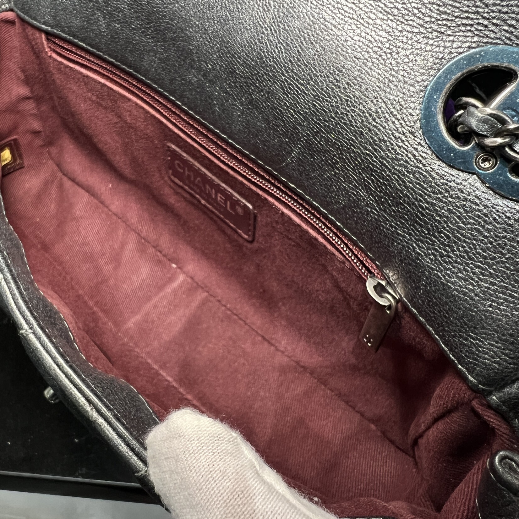 Chanel SOLD- Chanel 21S Caviar Seasonal East West Flap