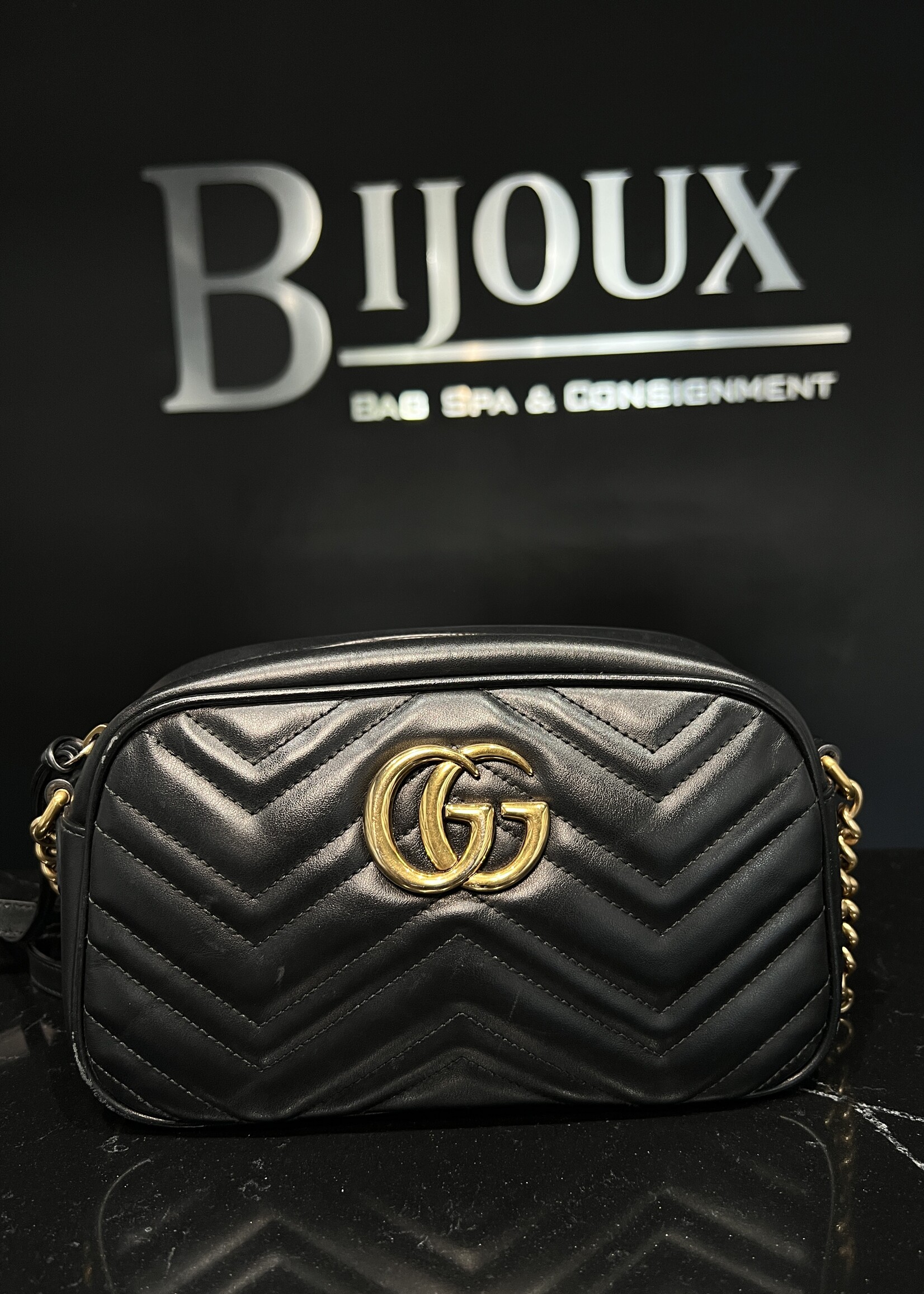 Gucci SOLD- Gucci  GG Marmont Black