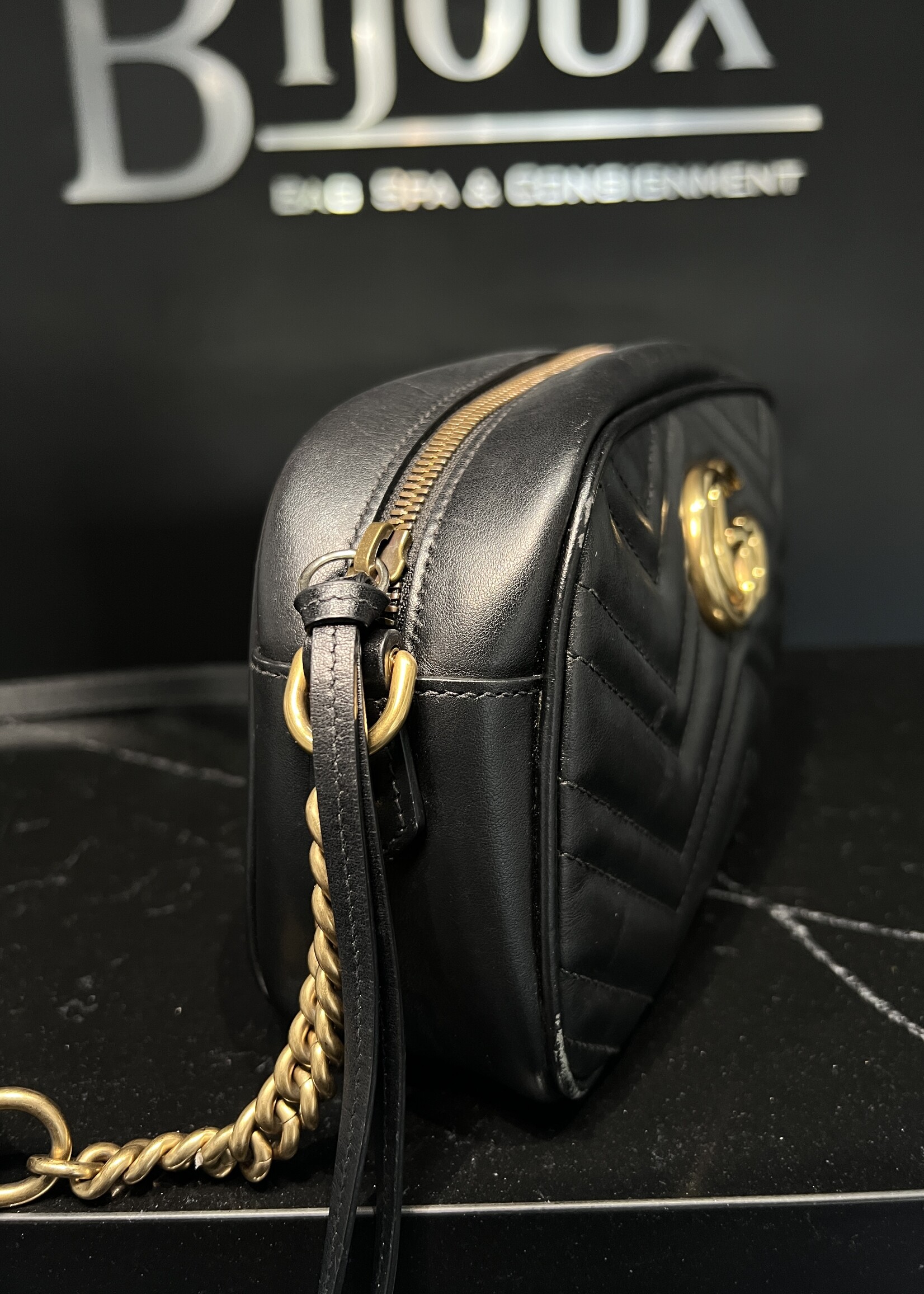 Gucci SOLD- Gucci  GG Marmont Black