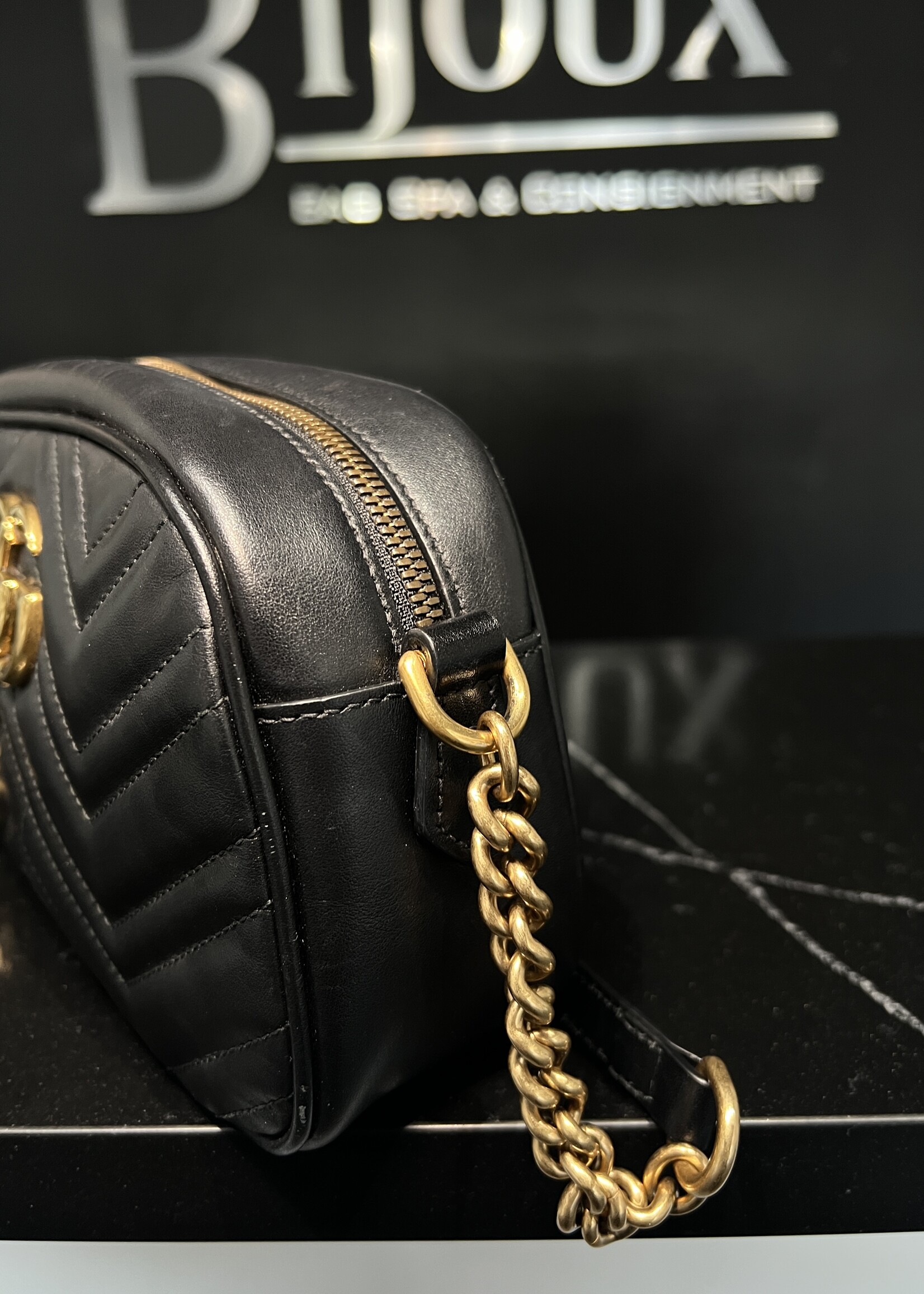 Gucci SOLD- Gucci  GG Marmont Black