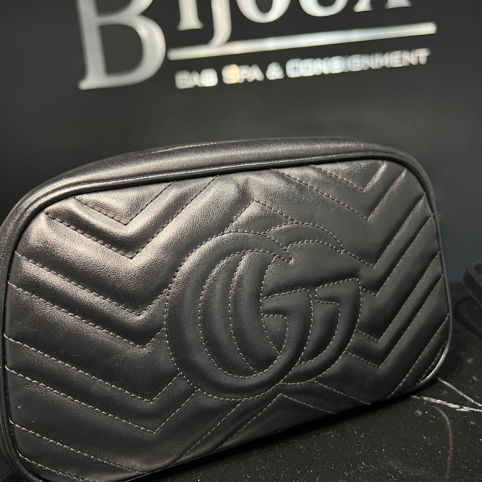 Gucci SOLD- Gucci  GG Marmont Black