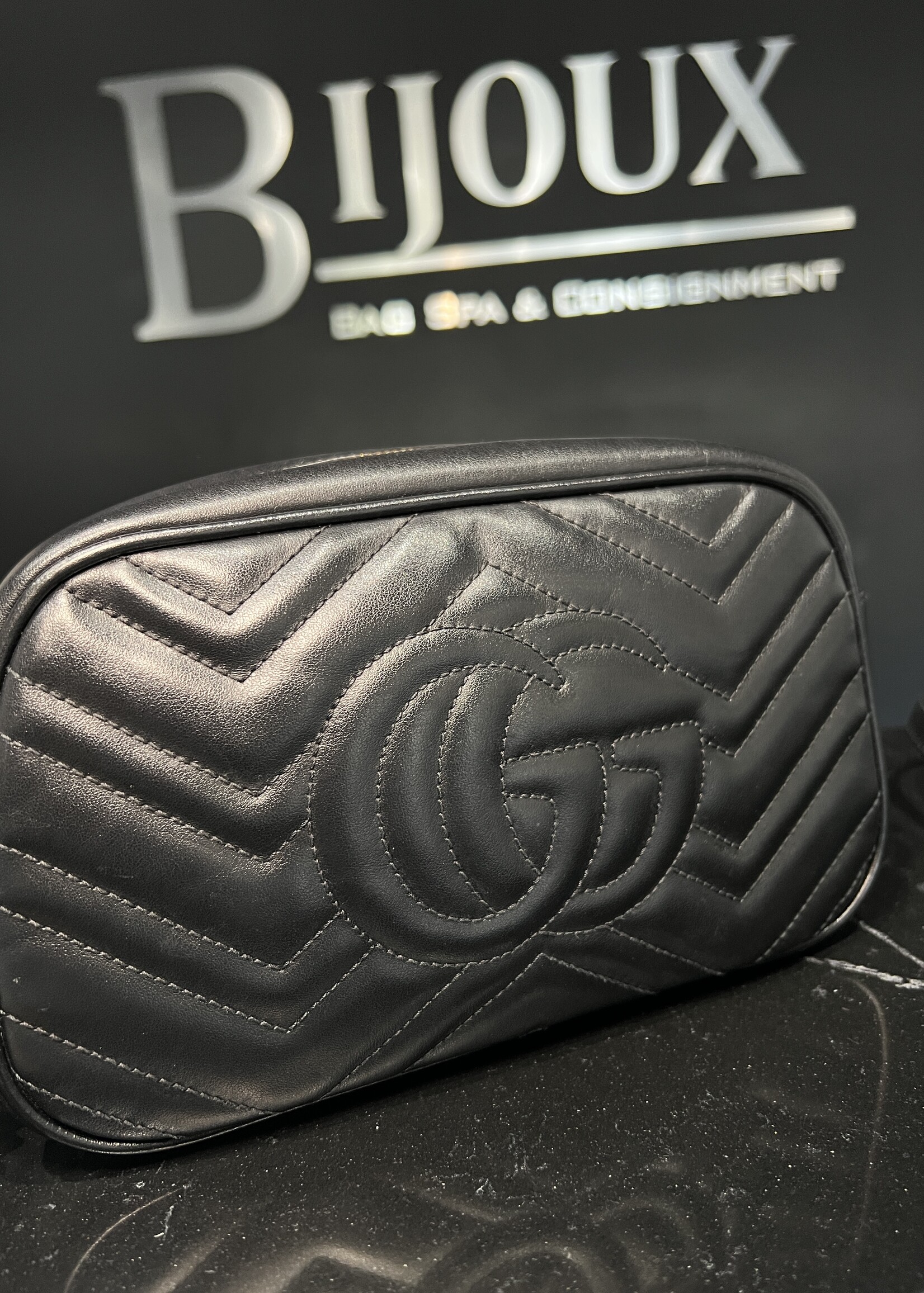 Gucci SOLD- Gucci  GG Marmont Black