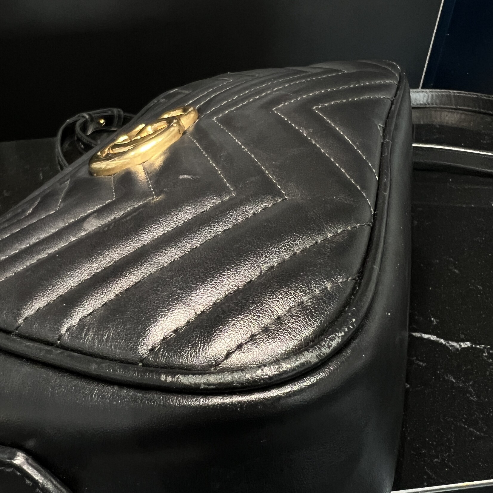 Gucci SOLD- Gucci  GG Marmont Black