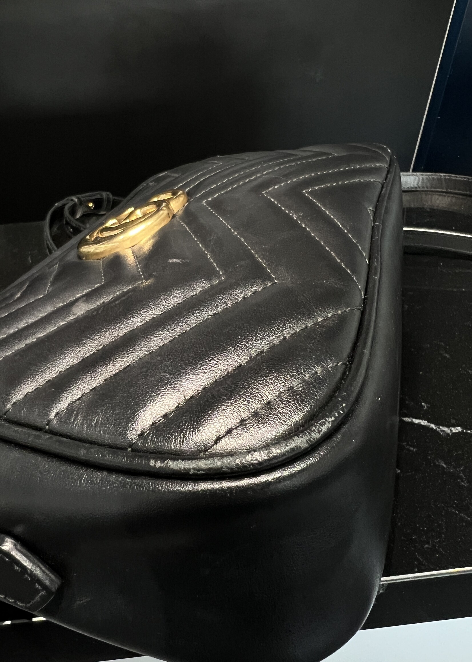 Gucci SOLD- Gucci  GG Marmont Black