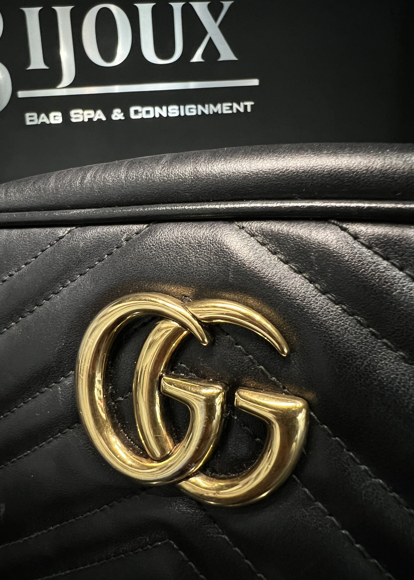 Gucci SOLD- Gucci  GG Marmont Black
