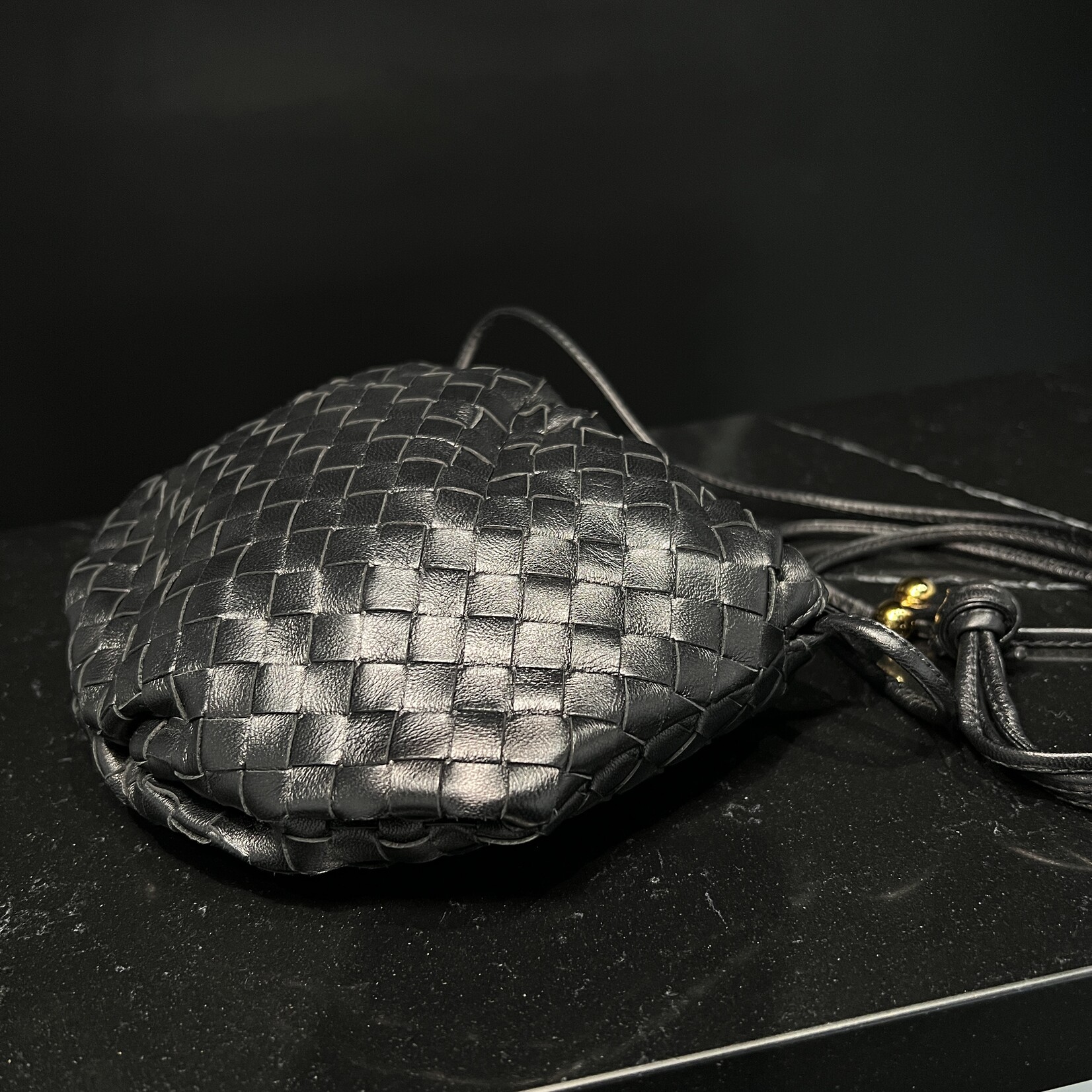 Bottega Veneta Bottega Veneta Mini Bulb Black