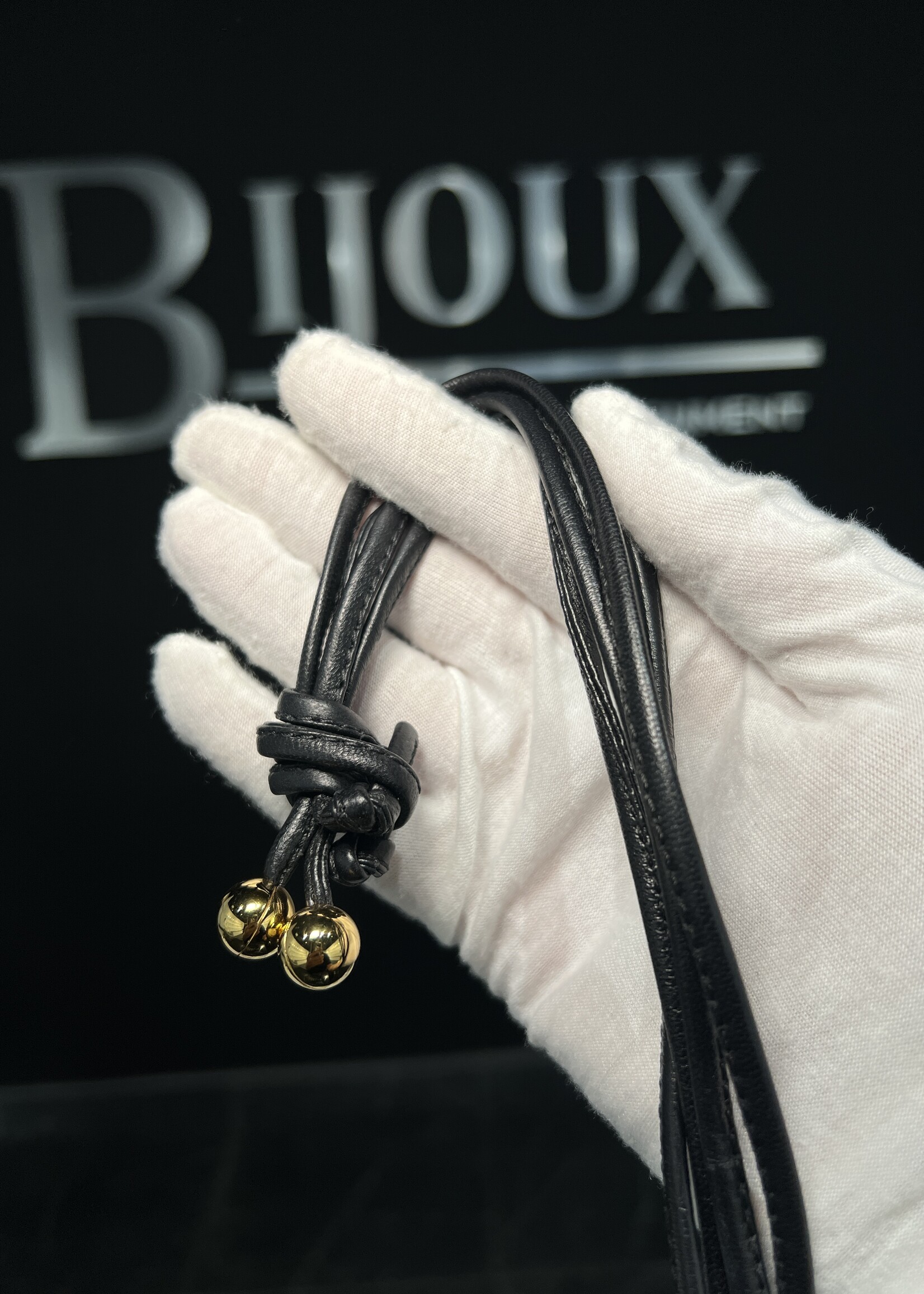 Bottega Veneta Bottega Veneta Mini Bulb Black