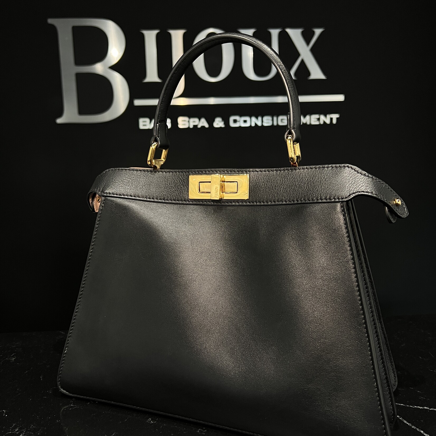 Fendi SOLD - Fendi Peekaboo Medium GHW