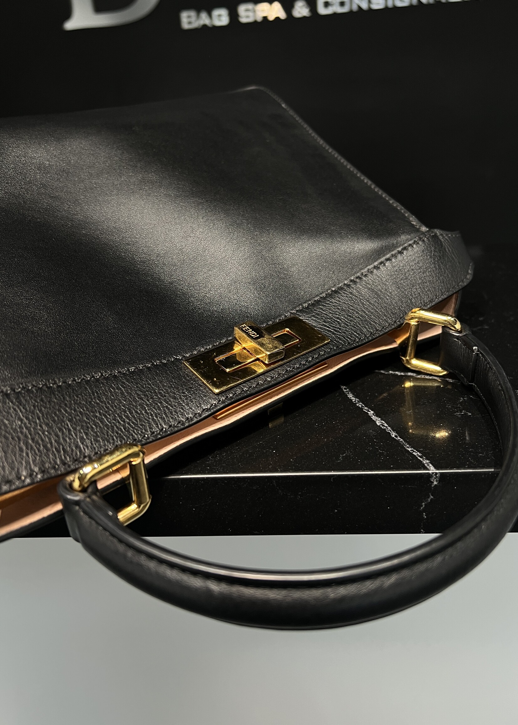 Fendi SOLD - Fendi Peekaboo Medium GHW