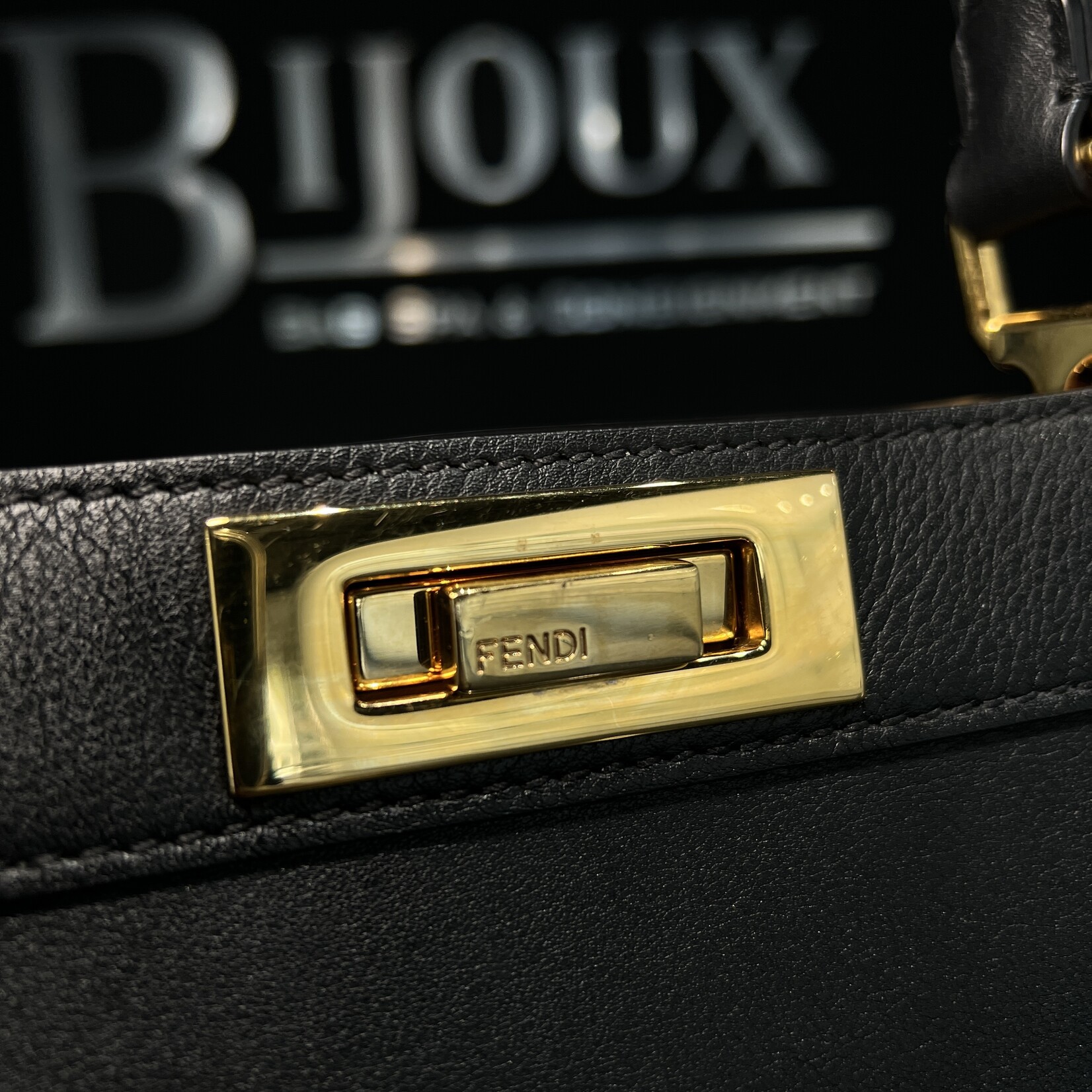 Fendi SOLD - Fendi Peekaboo Medium GHW