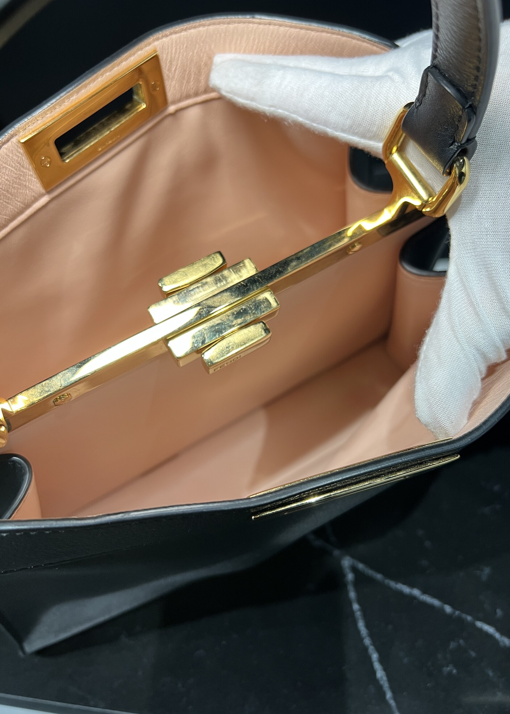 Fendi SOLD - Fendi Peekaboo Medium GHW