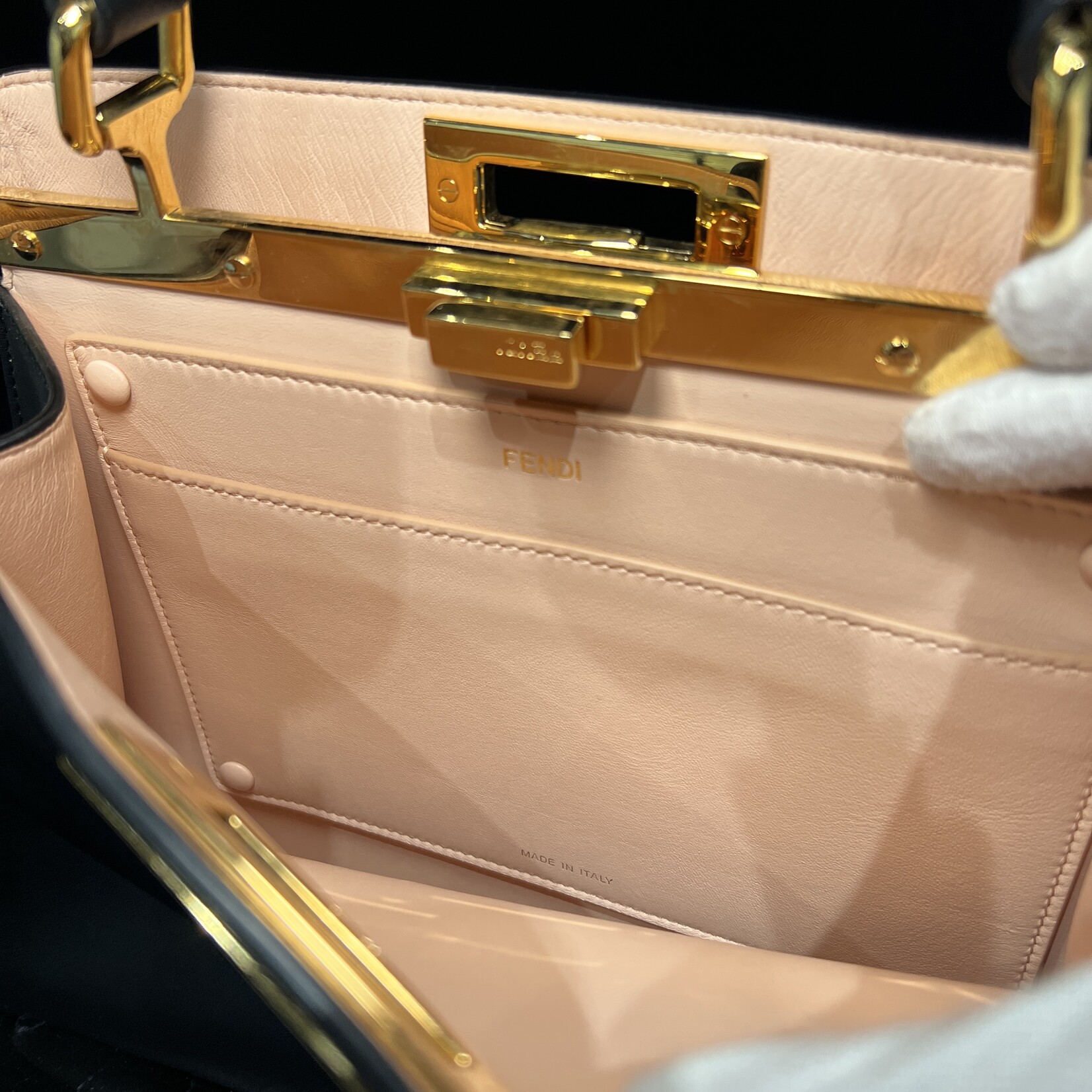 Fendi SOLD - Fendi Peekaboo Medium GHW