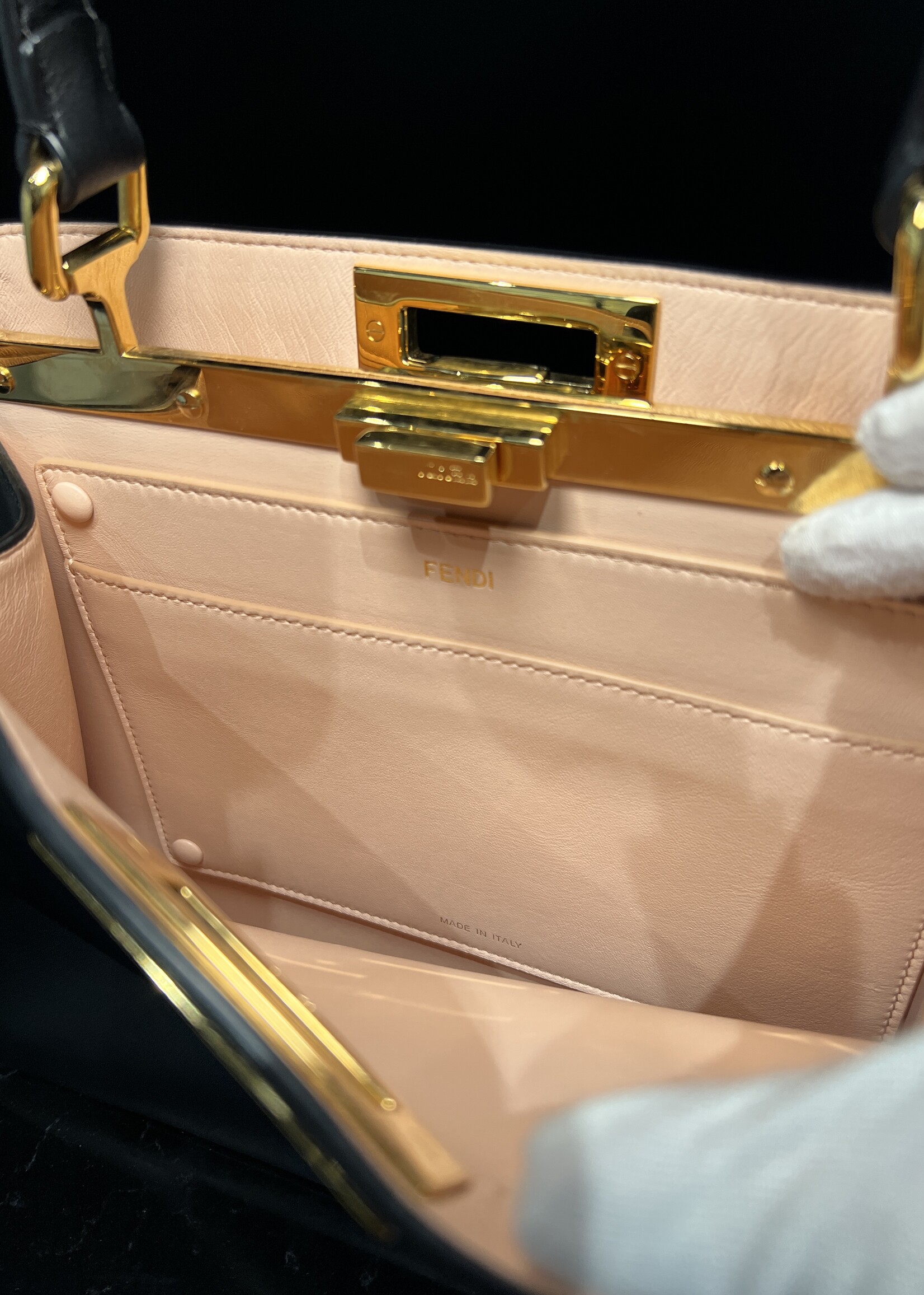 Fendi SOLD - Fendi Peekaboo Medium GHW