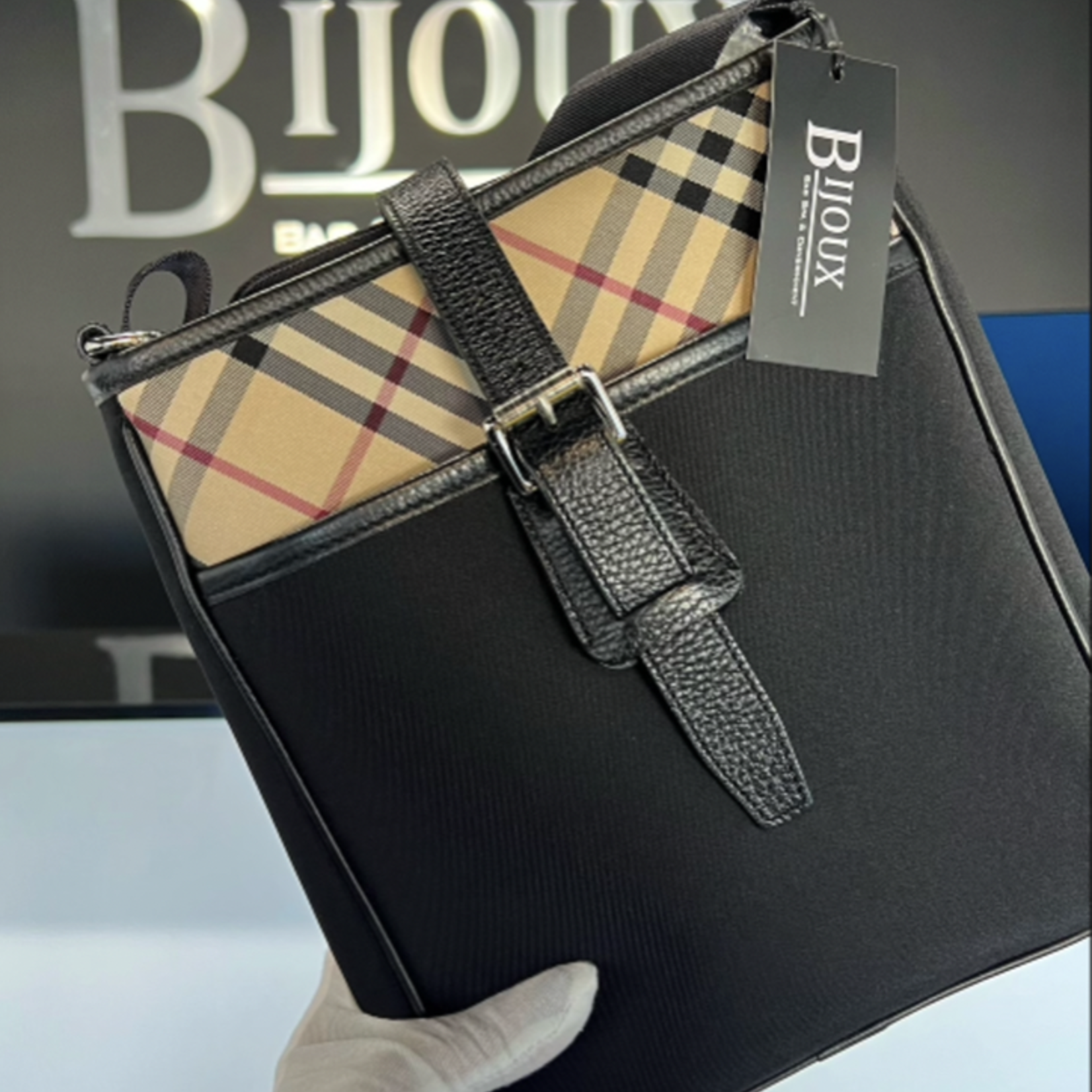 Burberry SOLD - Burberry Nova Check Crossbody Bag