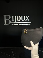 Christian Dior SOLD - Christian Dior Black Saddle Pouch