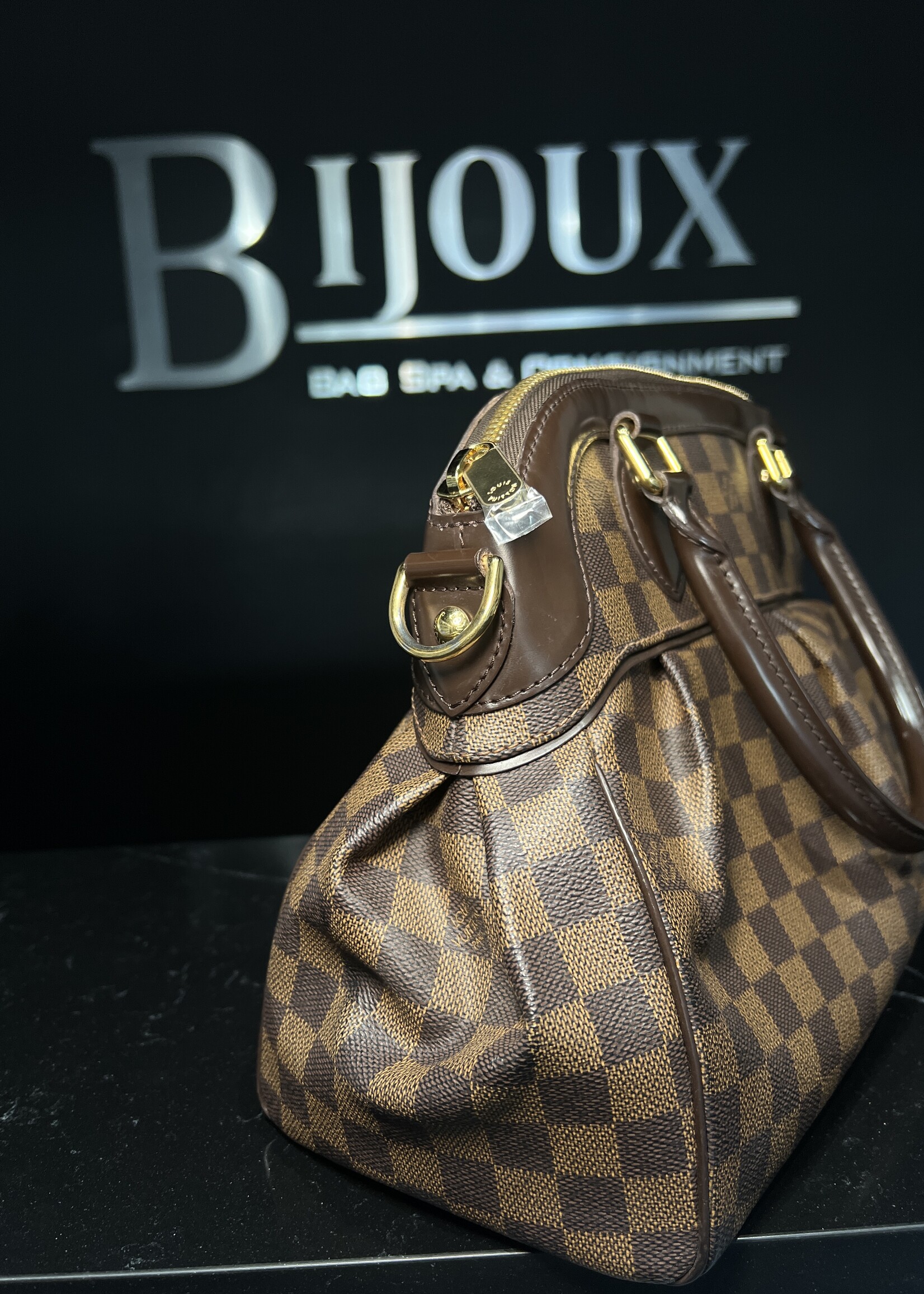 Louis Vuitton Louis Vuitton Trevi PM Damier Ebene