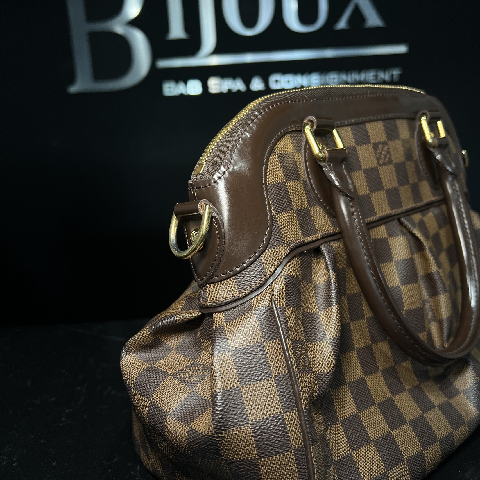 Louis Vuitton Louis Vuitton Trevi PM Damier Ebene