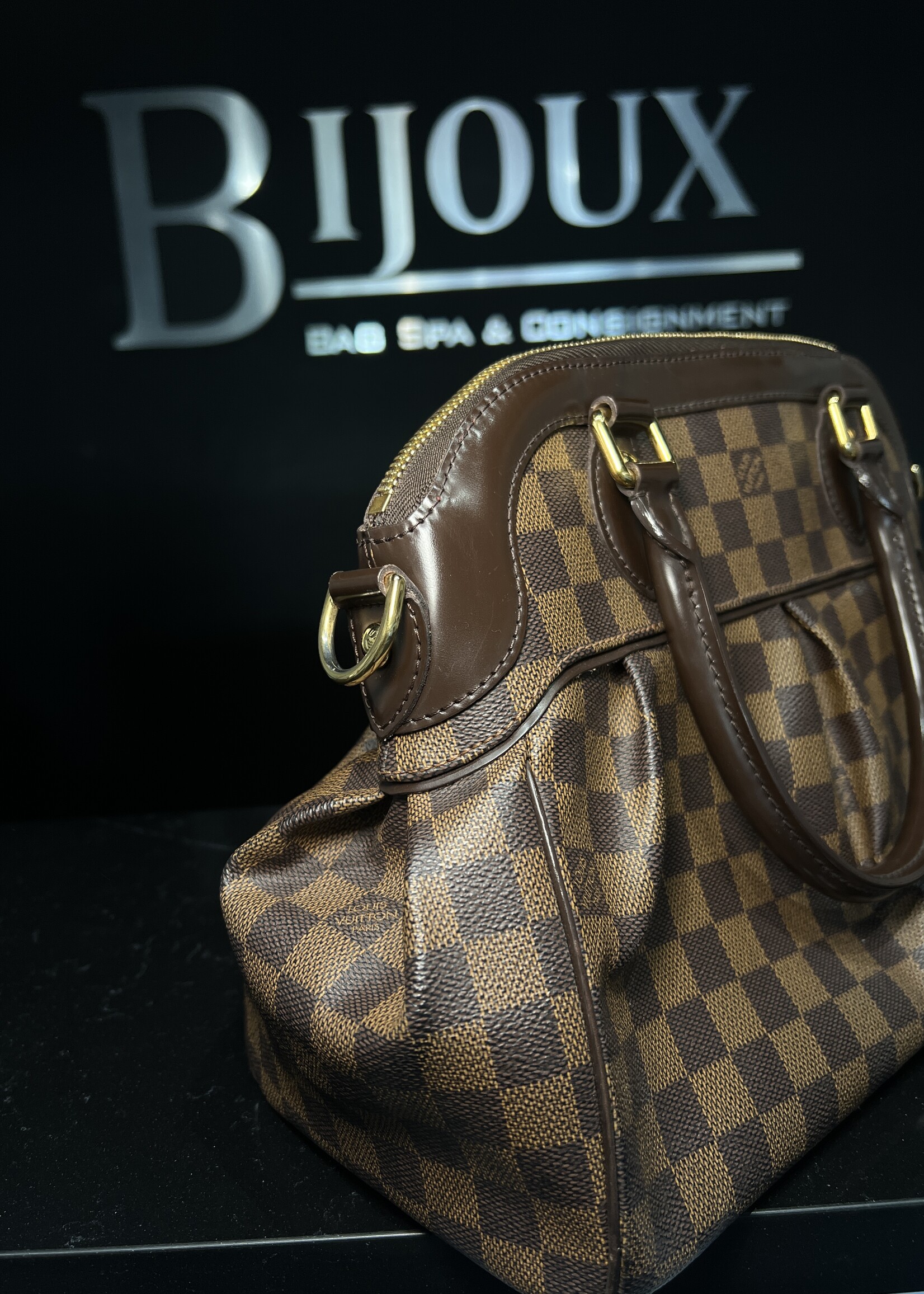 Louis Vuitton Louis Vuitton Trevi PM Damier Ebene