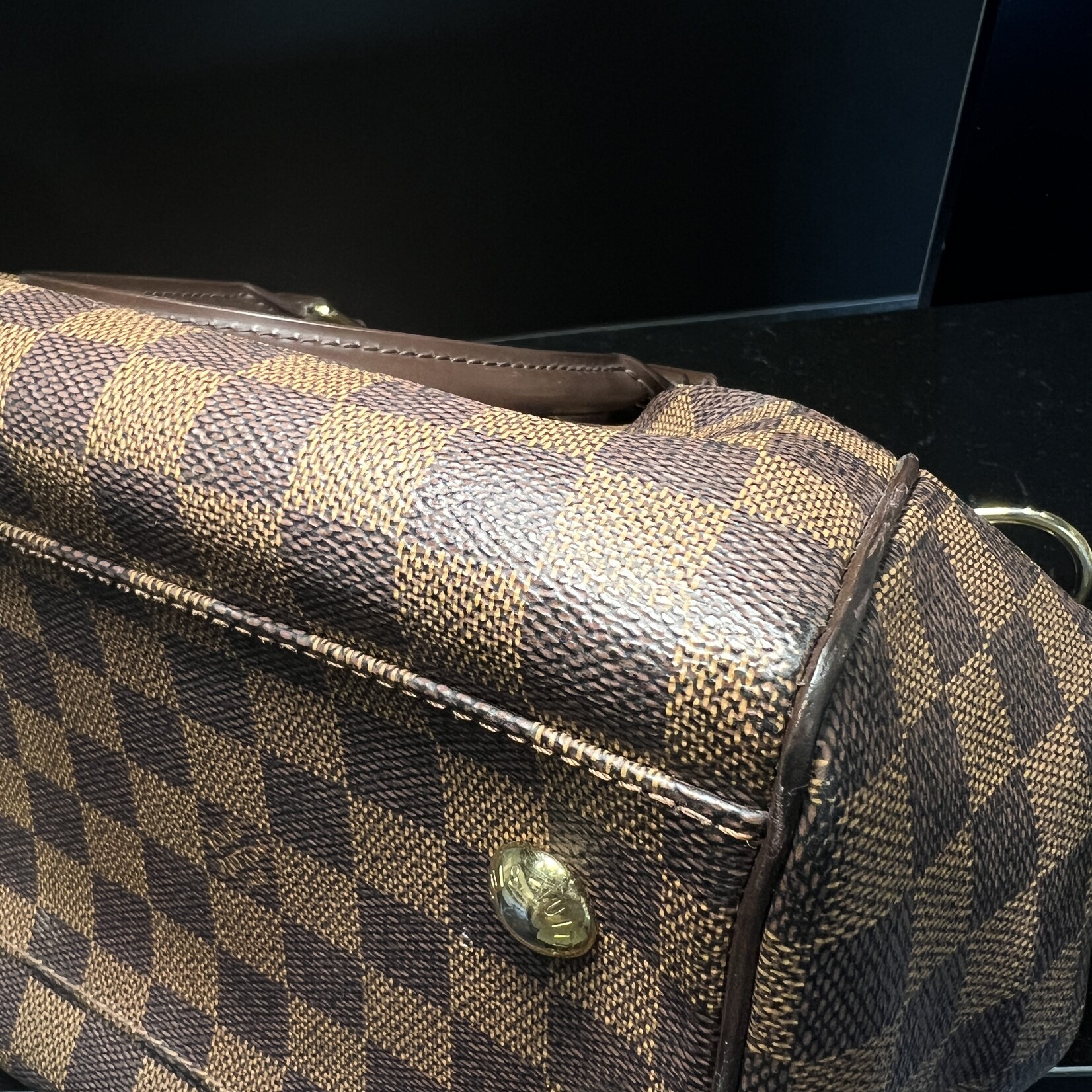 Louis Vuitton Louis Vuitton Trevi PM Damier Ebene