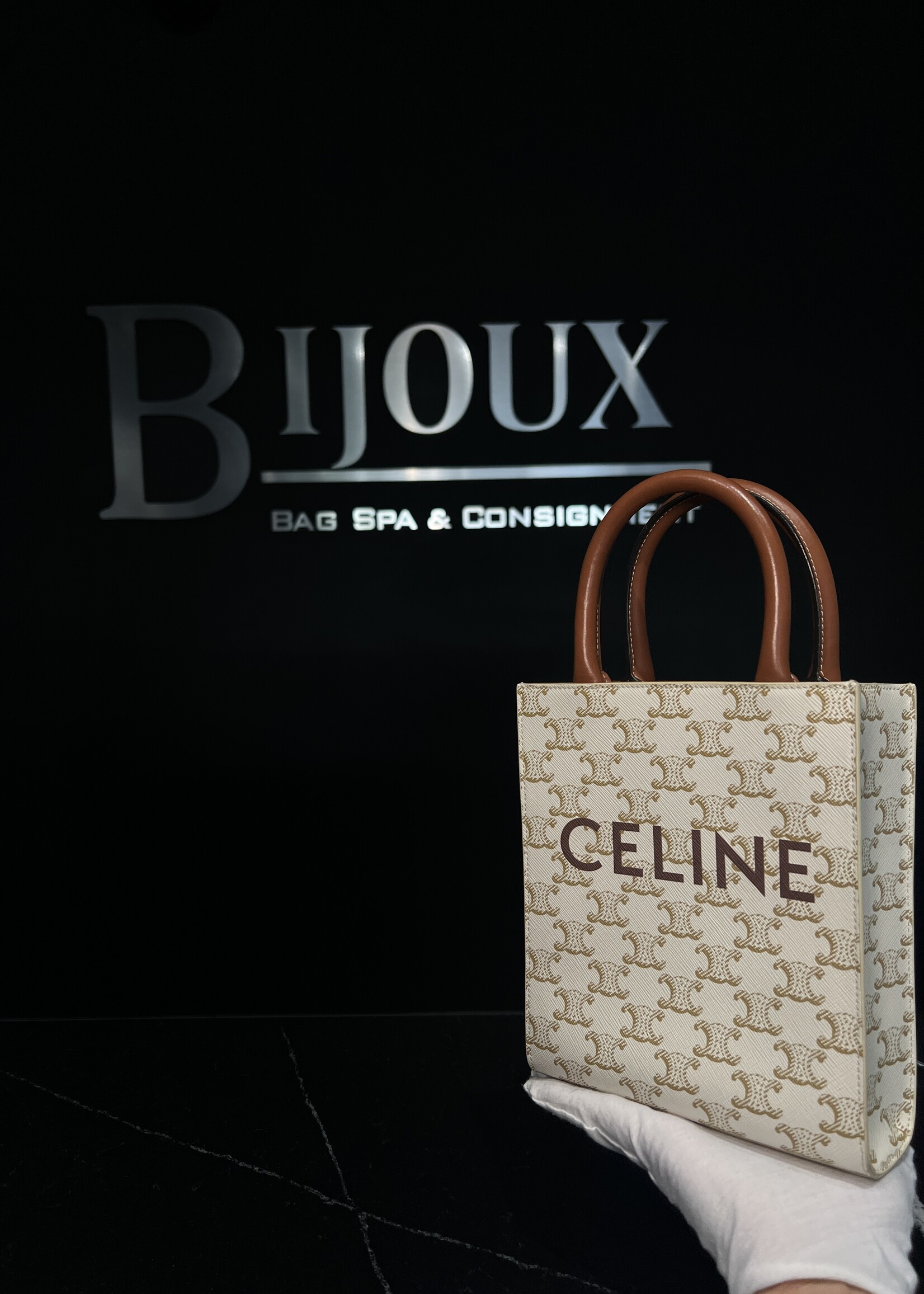 Celine  Triomphe Mini Vertical Cabas