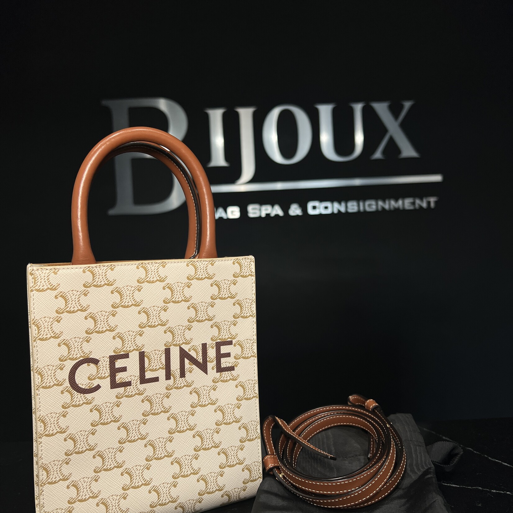 Celine  Triomphe Mini Vertical Cabas