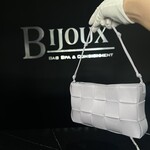 Bottega Veneta Bottega Veneta Cassette Pouch Shoulder Bag Liliac