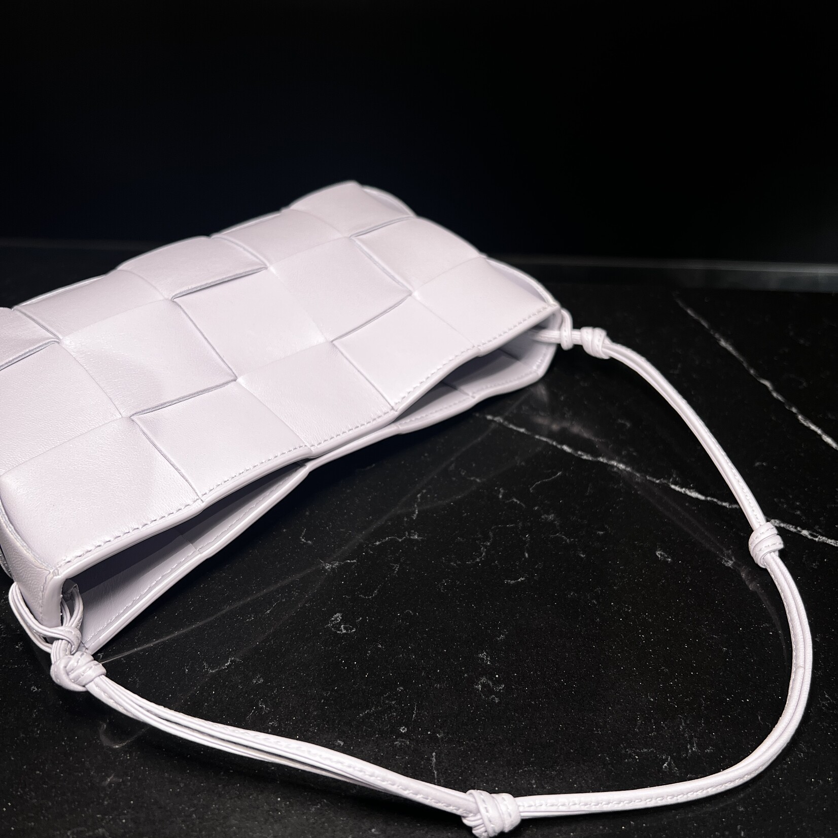 Bottega Veneta Bottega Veneta Cassette Pouch Shoulder Bag Liliac