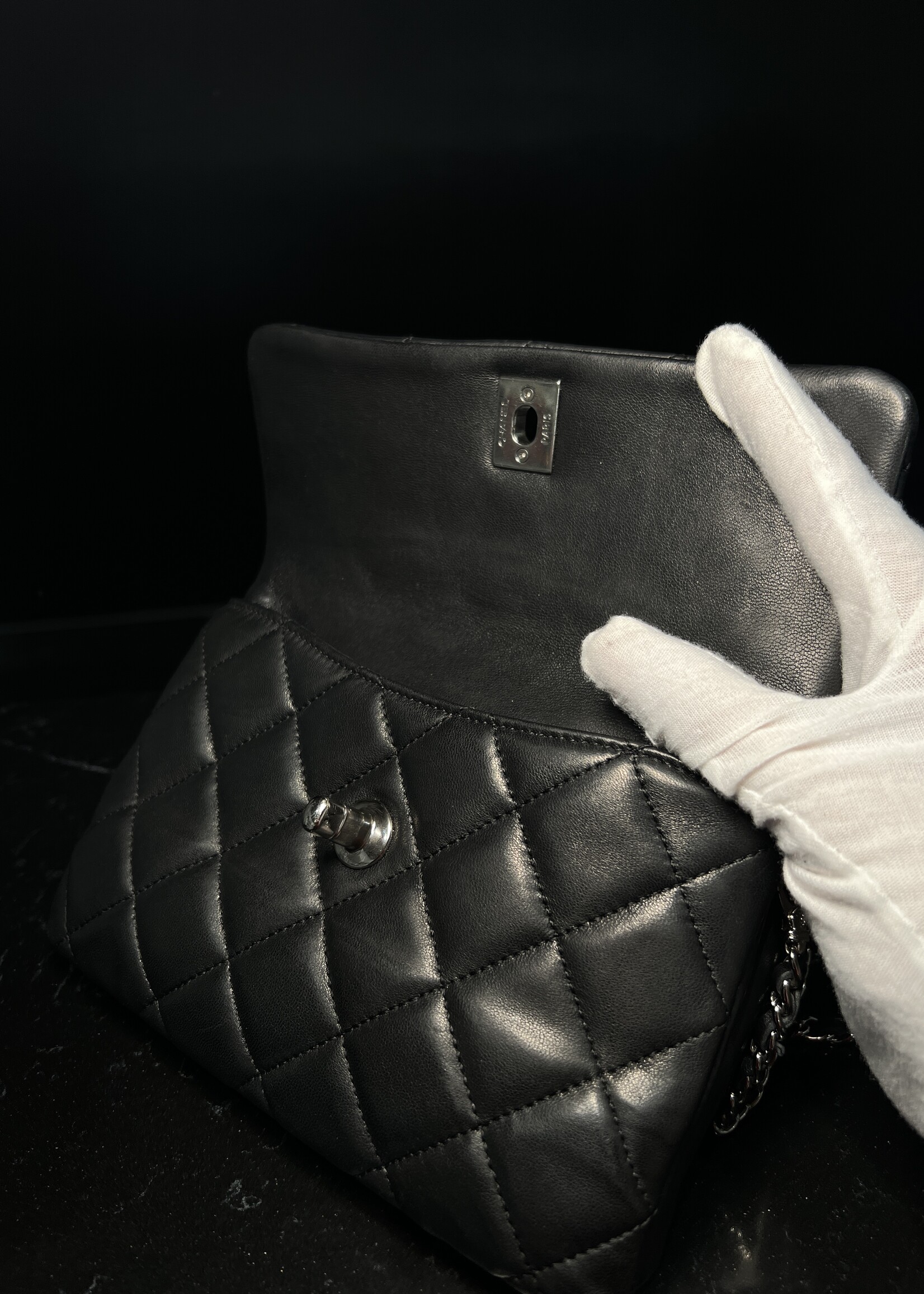 Chanel SOLD- Chanel Daily Zip Wallet on Chain Lambskin