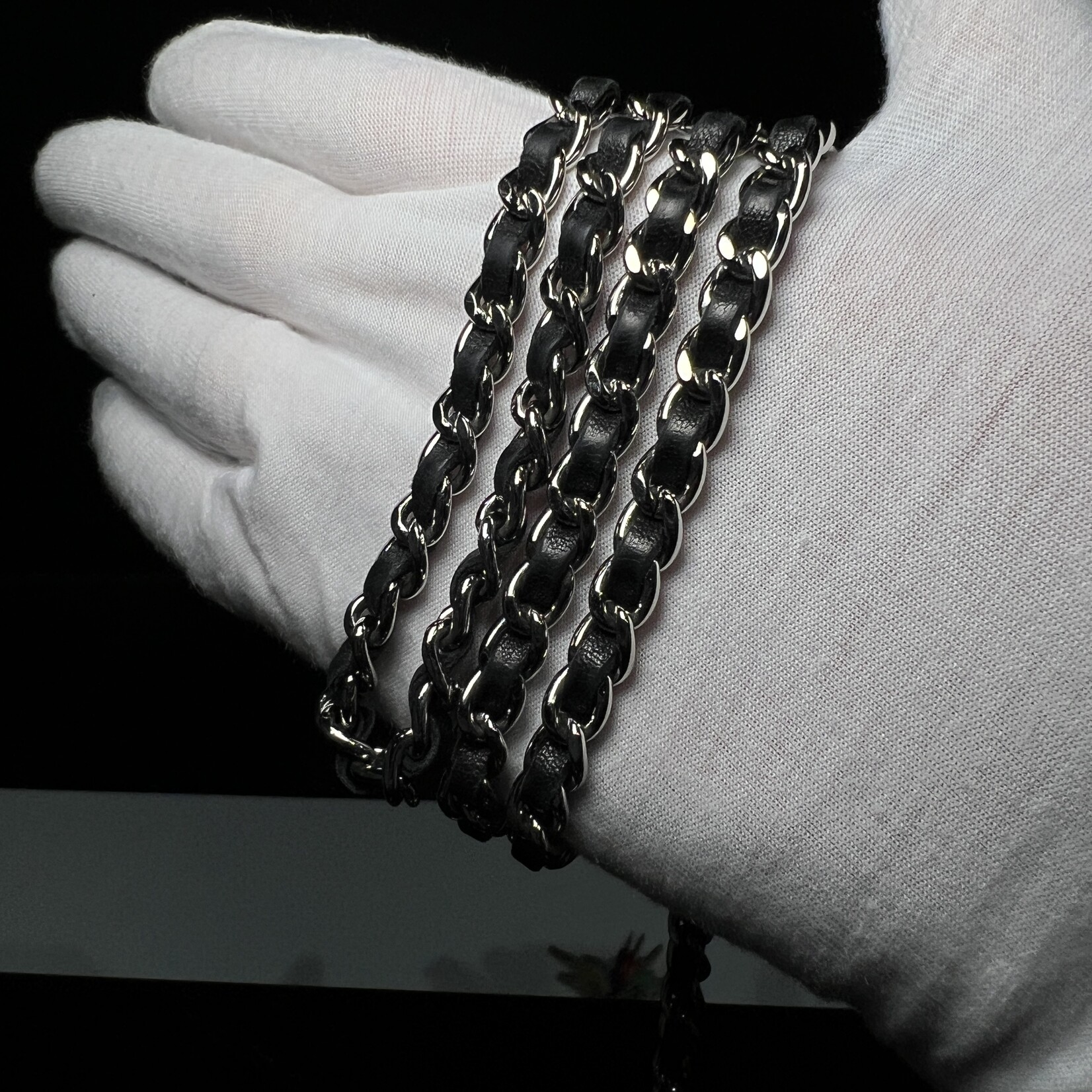 Chanel SOLD- Chanel Daily Zip Wallet on Chain Lambskin